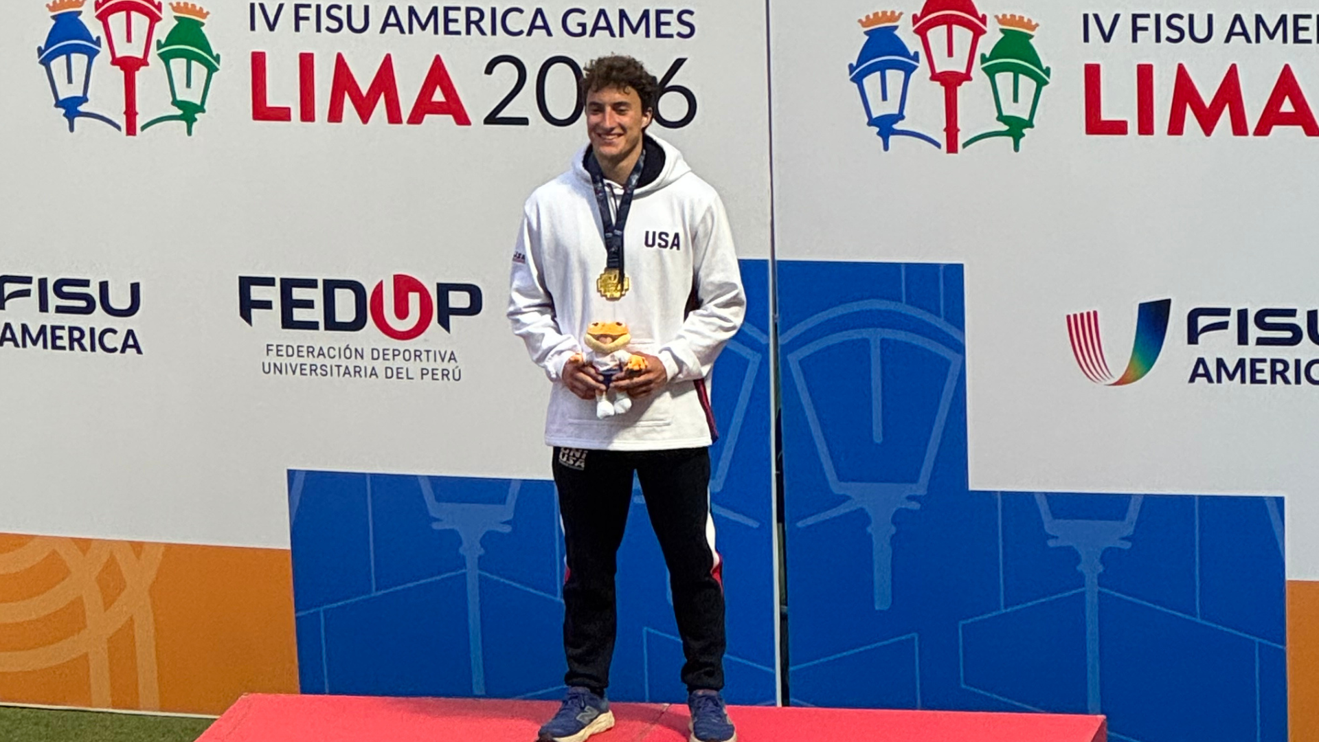 Christian Cupp 2026 FISU Games Gold Medal