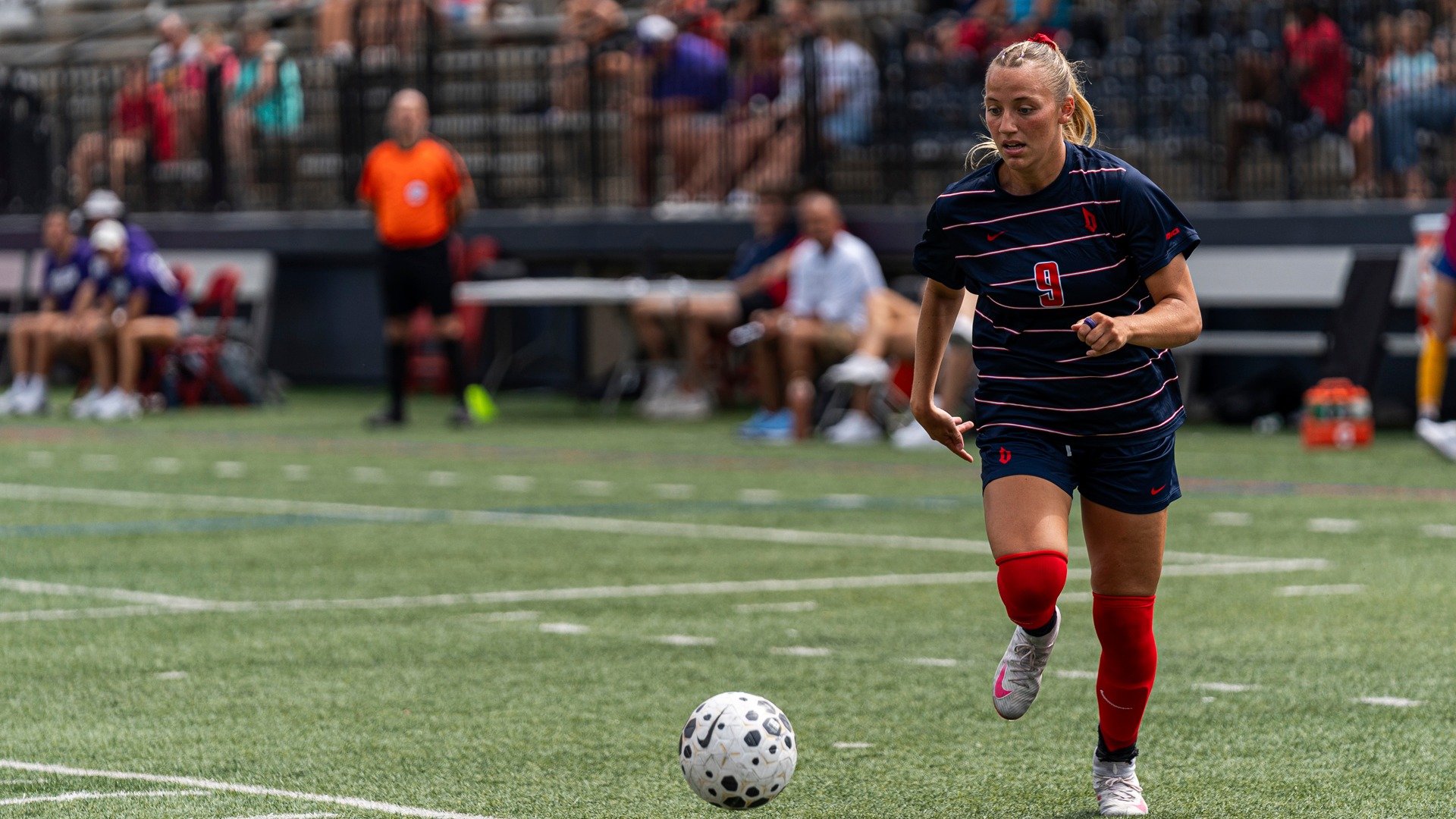 Kaitlyn Killinger vs. Kent State at Rooney Field.