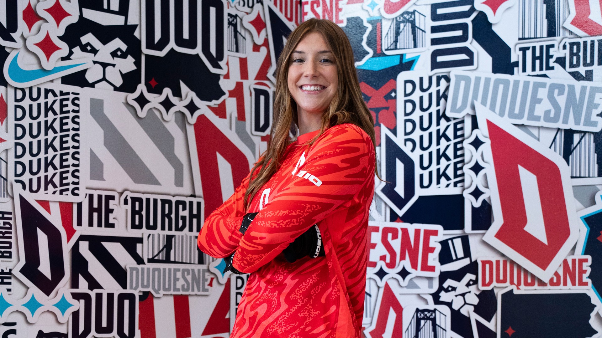 Ali Hughes 2026 Media Day Photo Logo Backdrop
