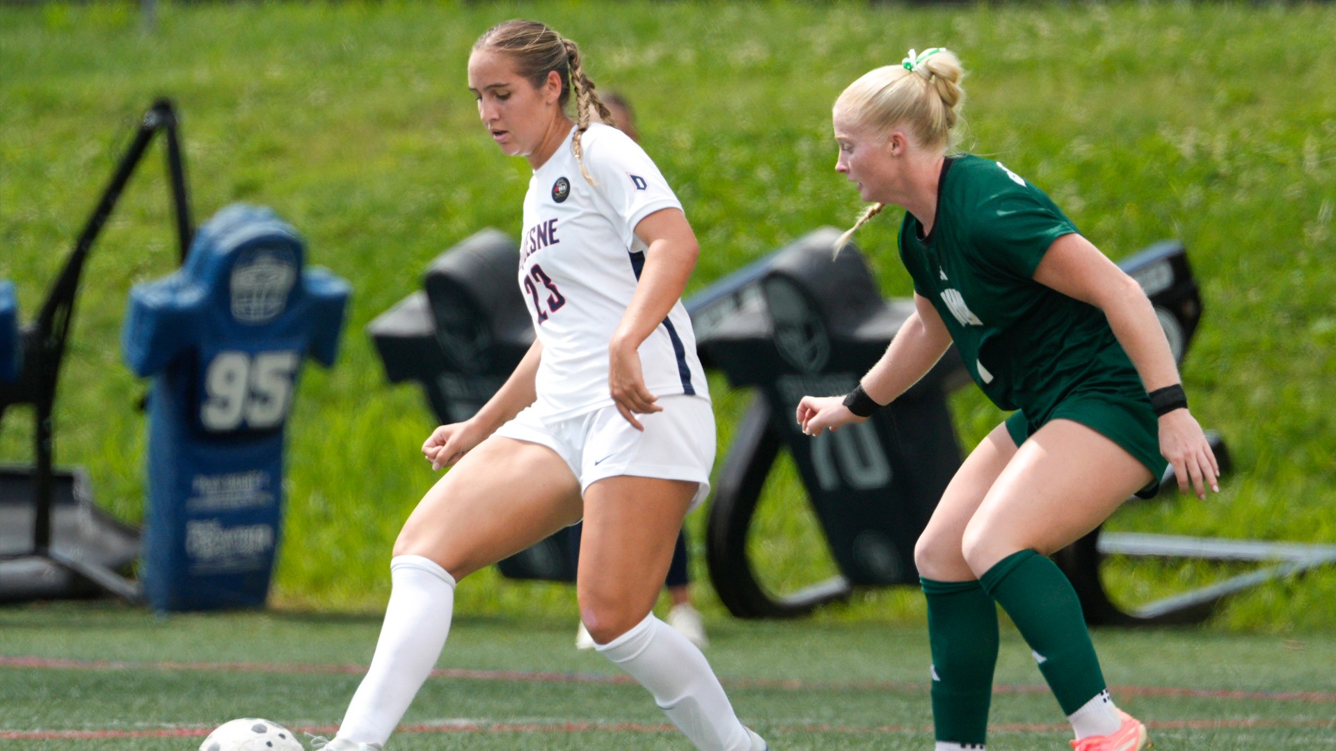 Claire Beasley vs. Ohio at Rooney Field