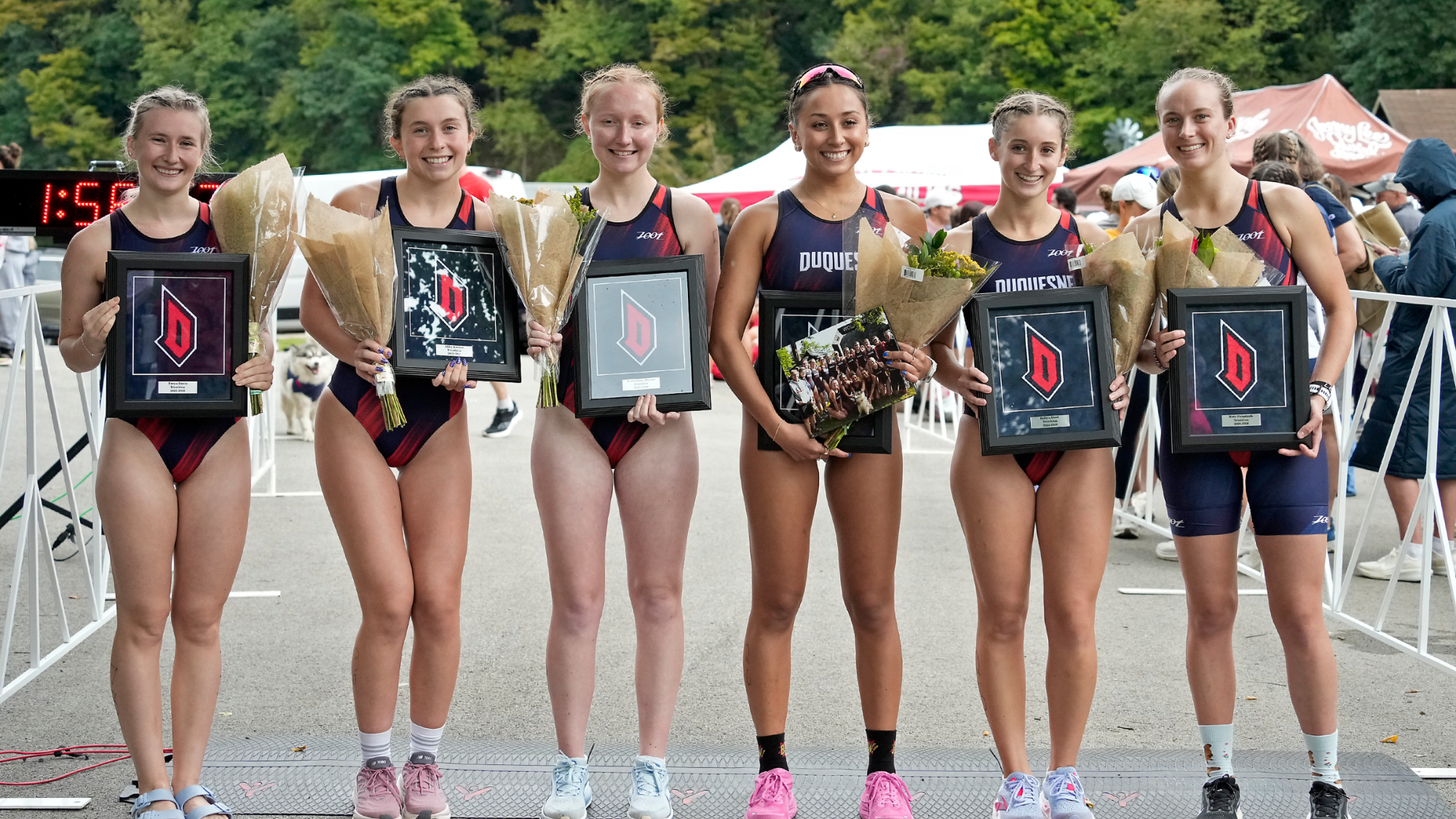 duquesne triathlon senior day photo 2026