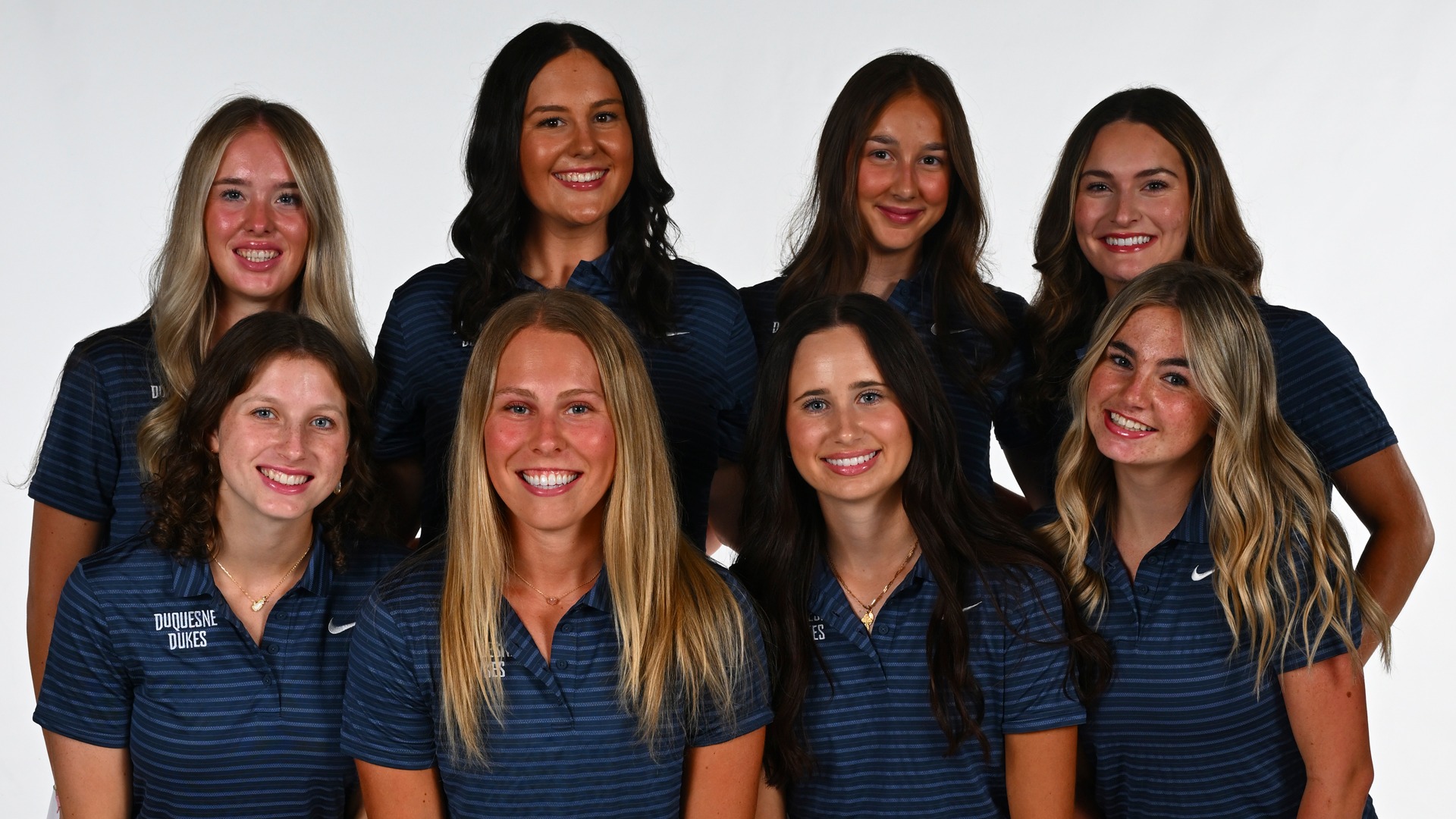 Women's golf team photo for 2026-27 from media day.