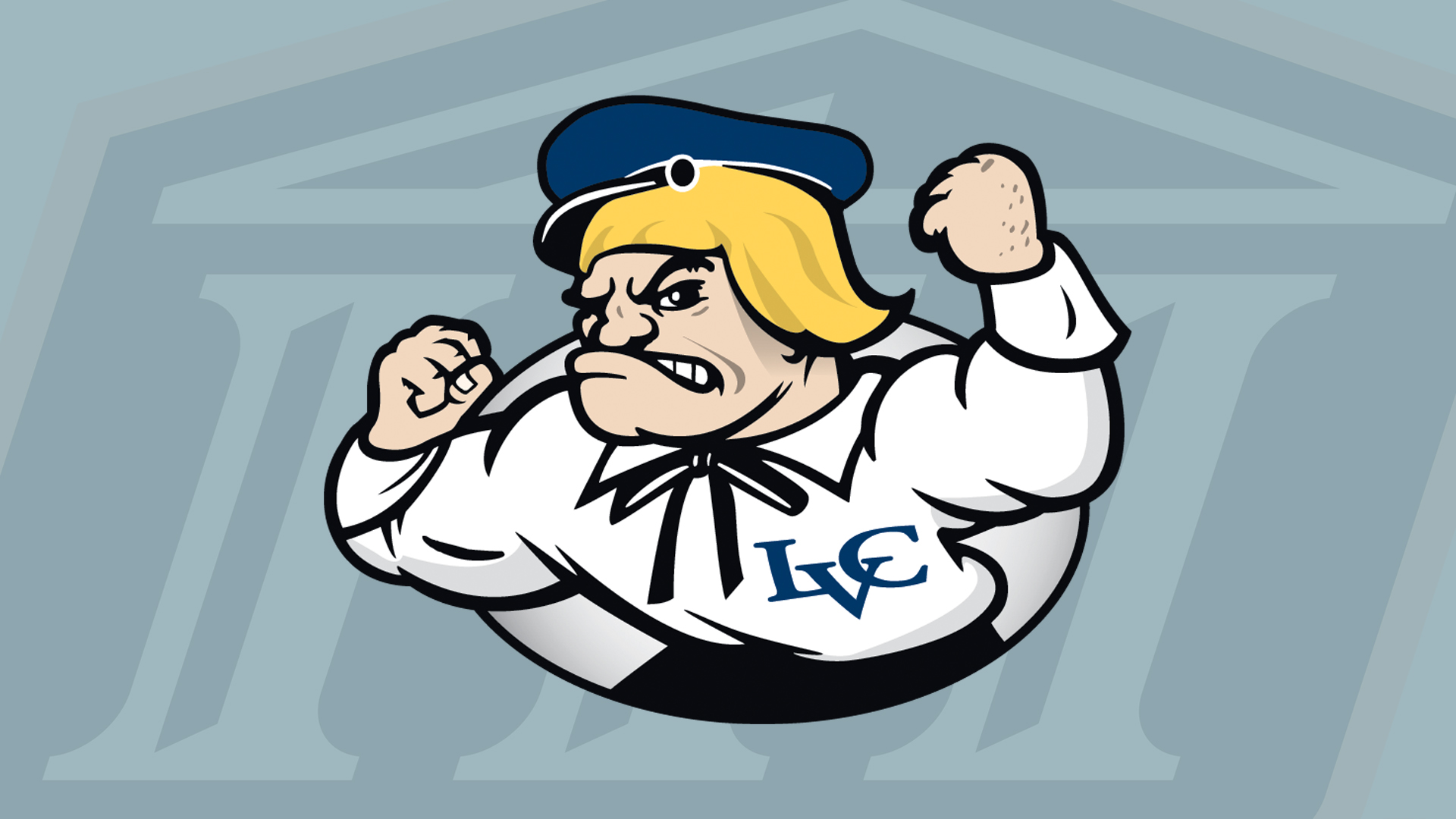 Dutchmen Logo on top of MAC logo