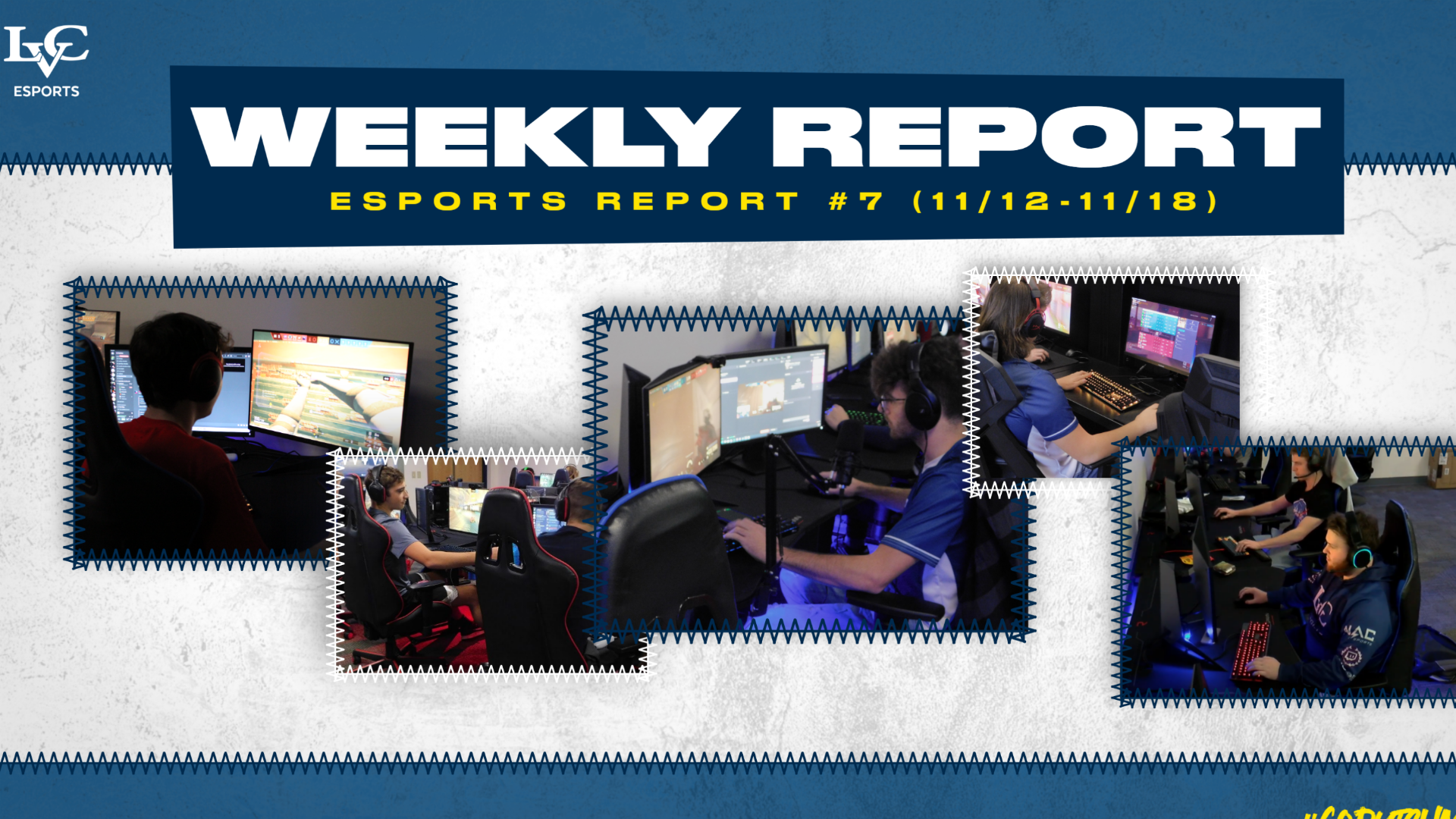 LVC Esports Weekly Report Graphic #7 Fall 2023