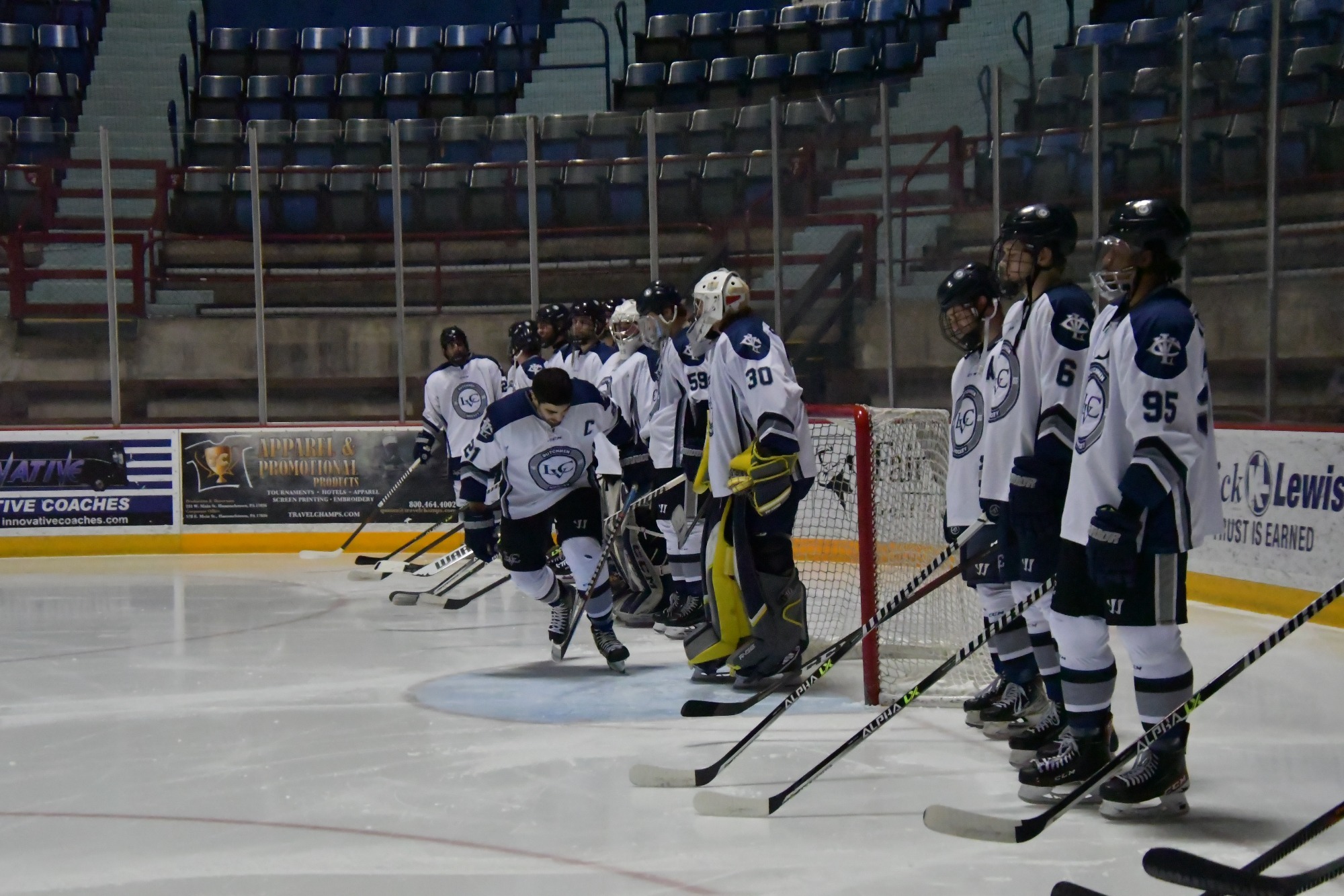 Men’s Ice Hockey Earns Big Senior Night Victory Lebanon Valley
