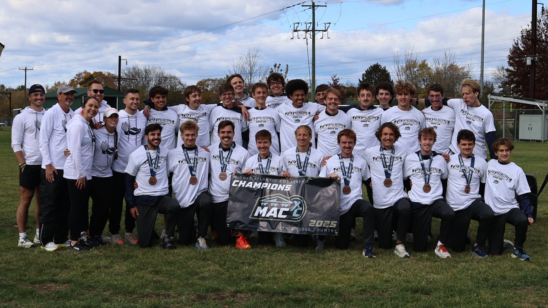 Men's Cross Country MAC Champions 2025