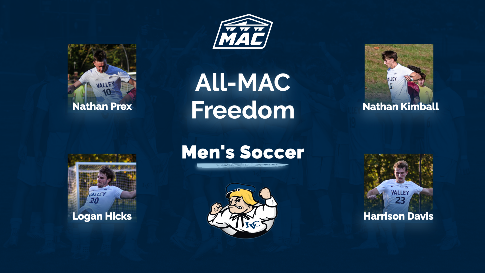 2025 Men's Soccer All-MAC Freedom