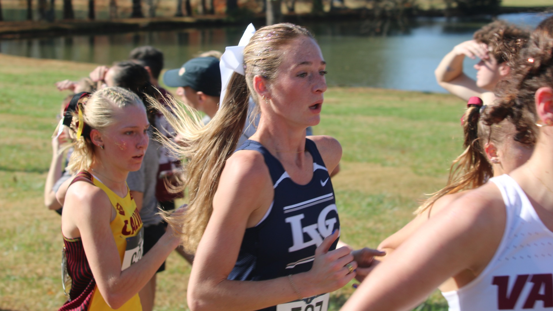 Coyla Bartholomew running at nationals