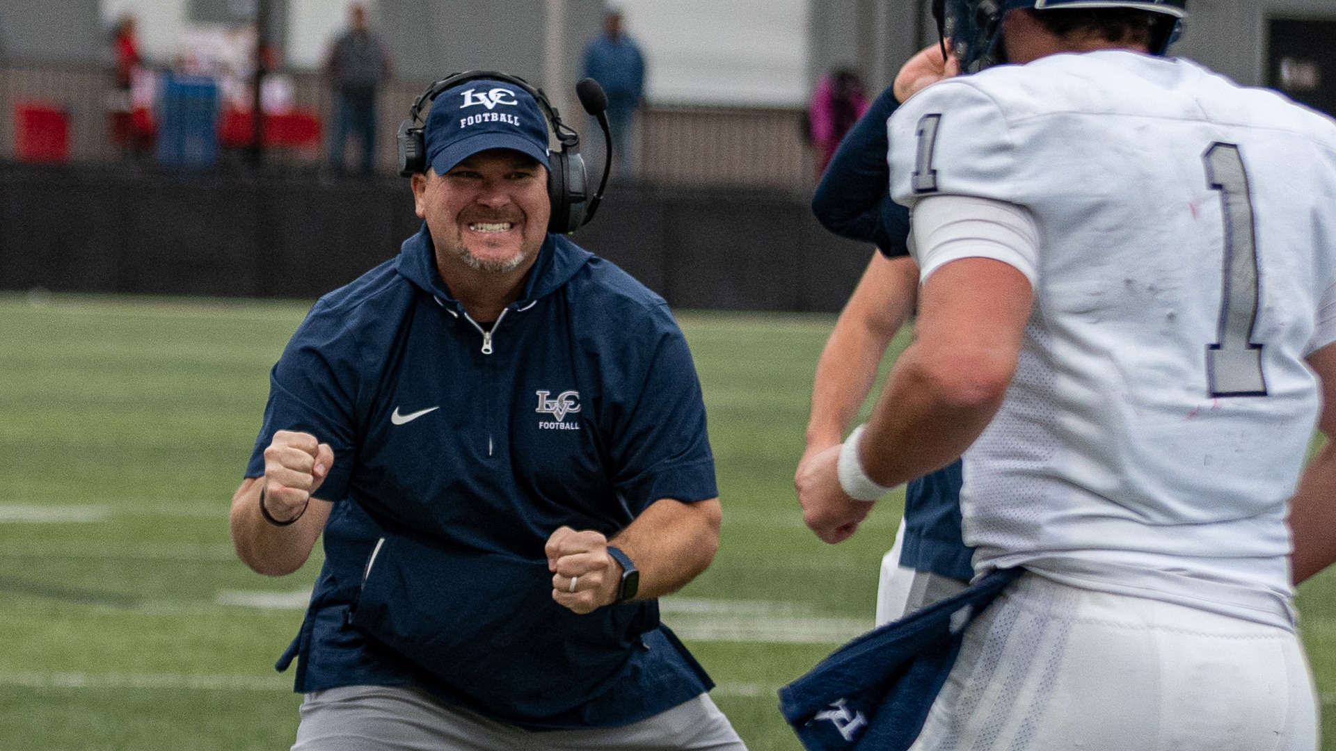 Chris Thompson celebrating a touchdown