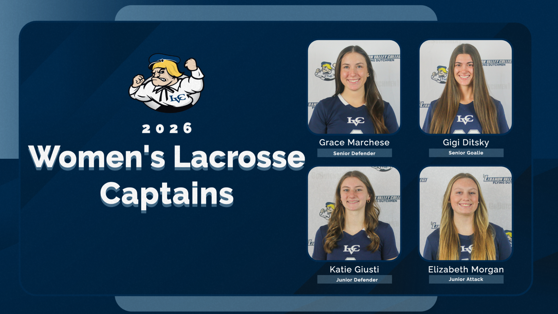 2026 WLAX Captains graphic