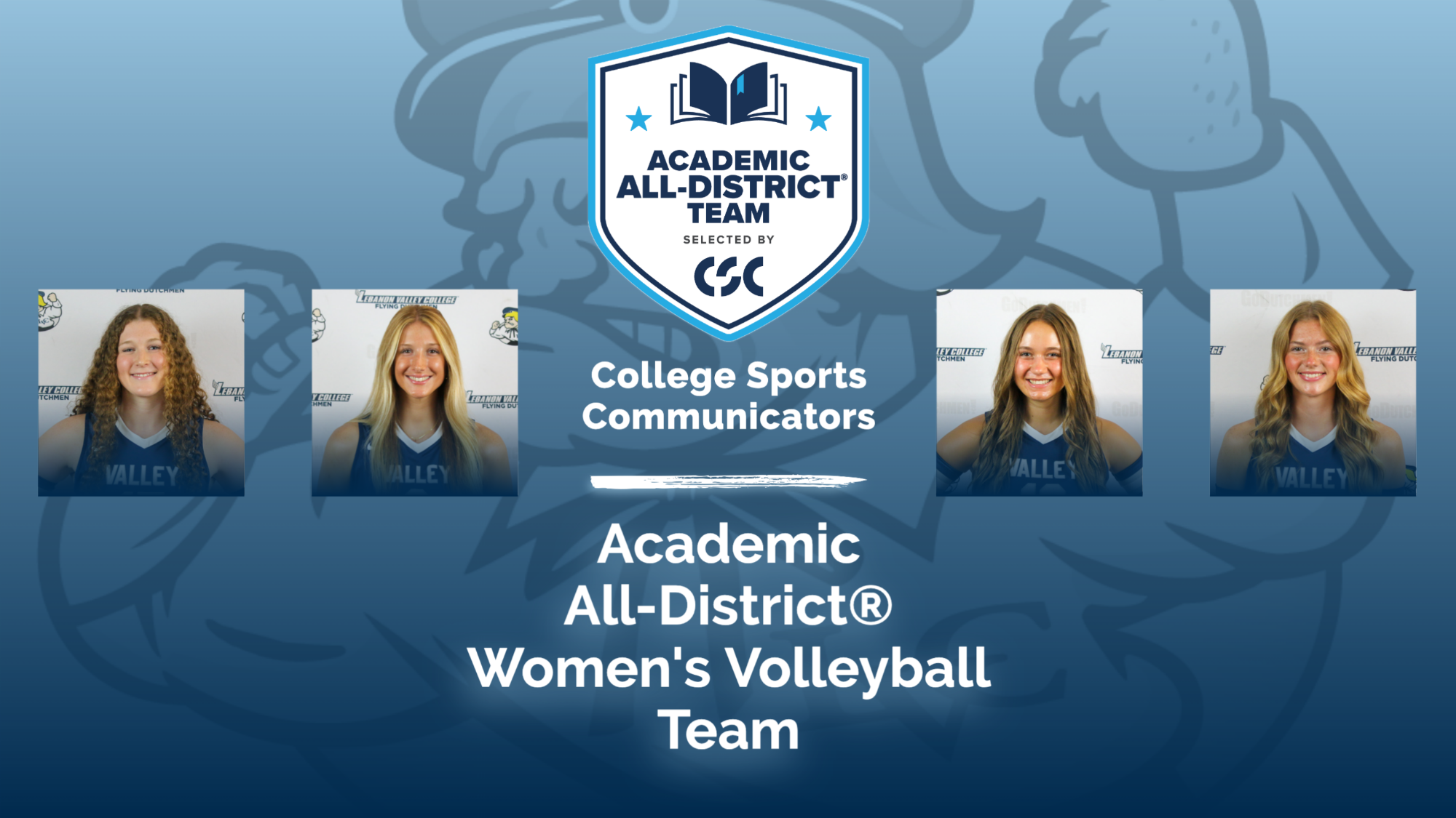 2025-26 CSC Academic All-District Women's Volleyball