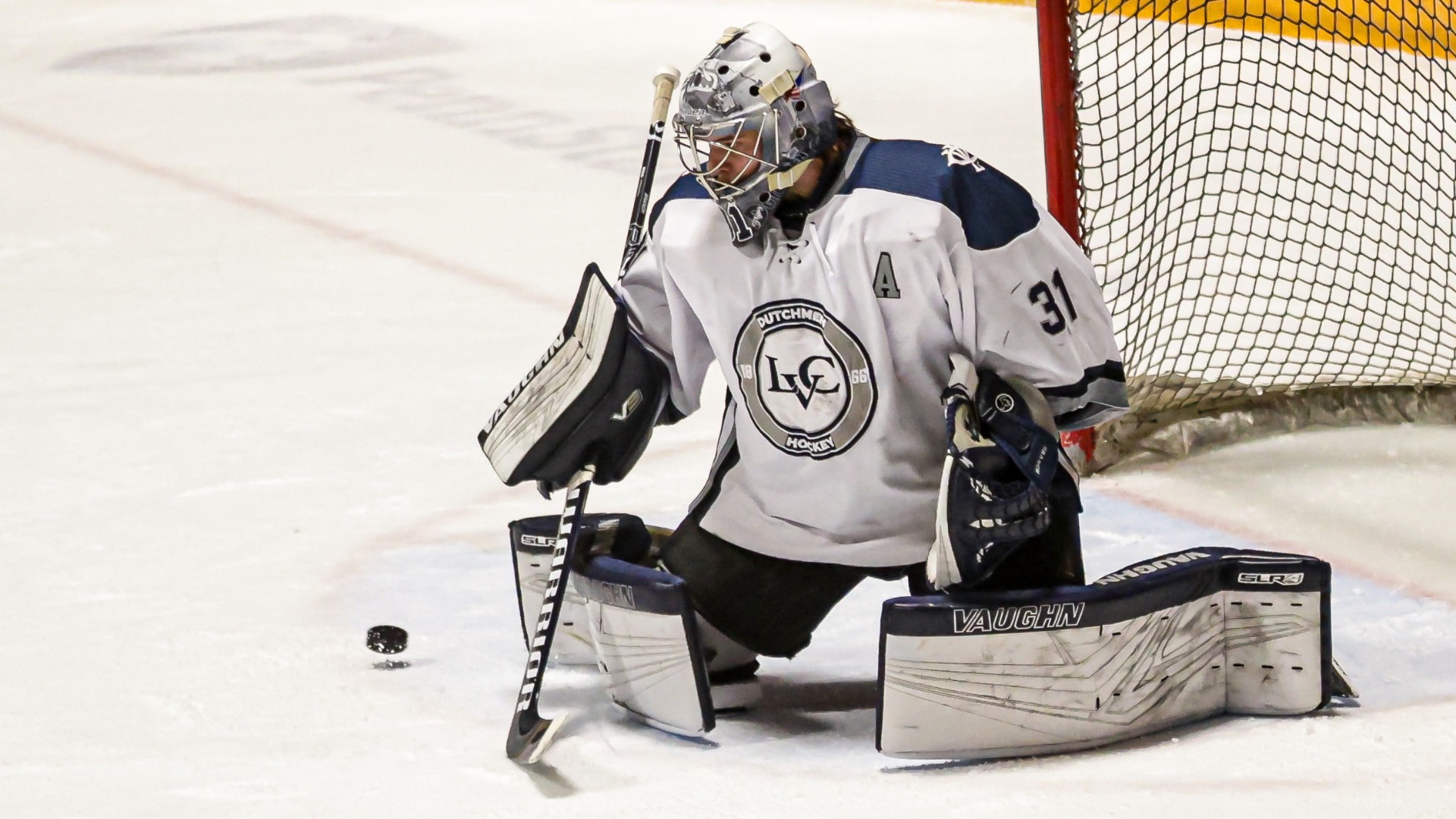 Chris Branch delivers a save