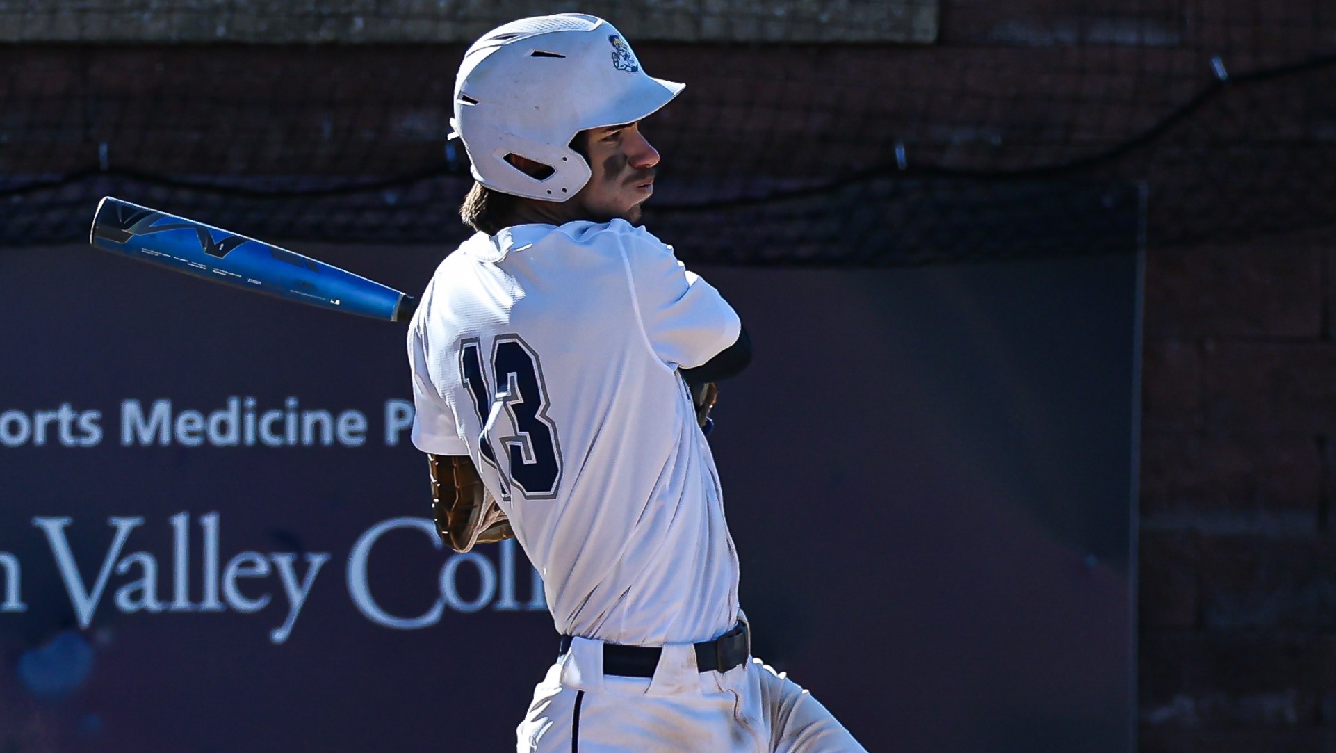 Owen Berry takes a swing