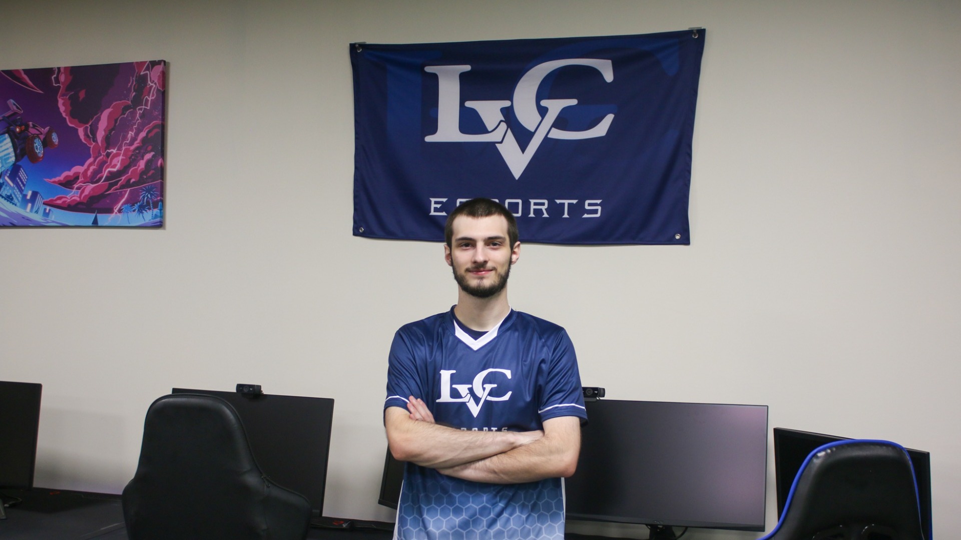 Harold Bowman in Esports Arena