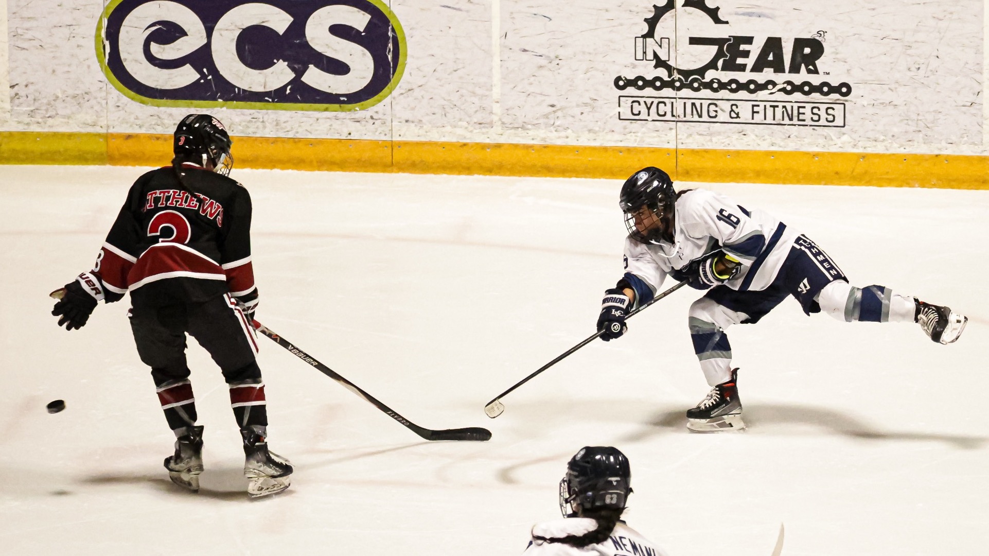 Brysha Schmidt takes a shot