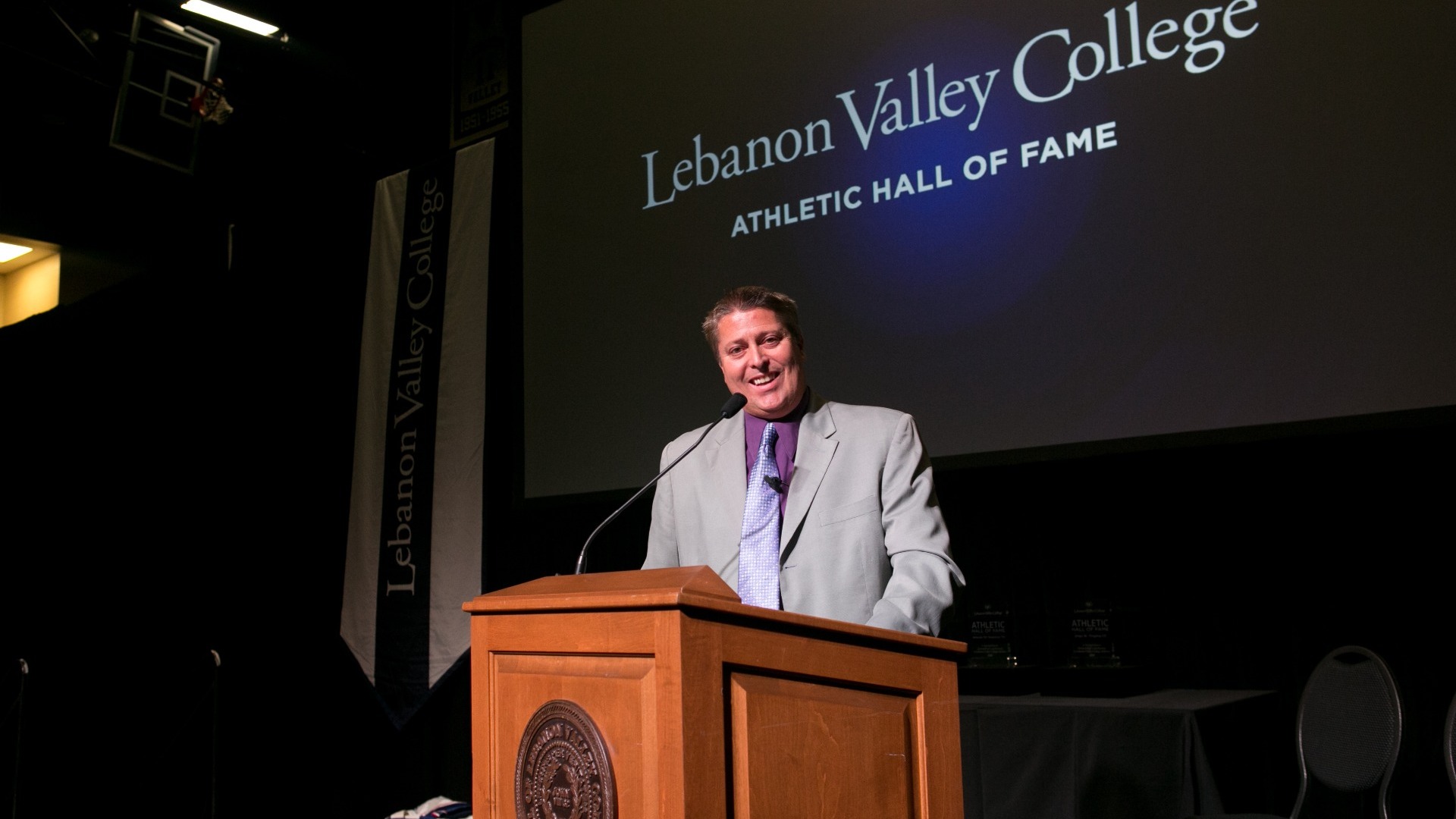 John Wilsbach at Athletic Hall of Fame