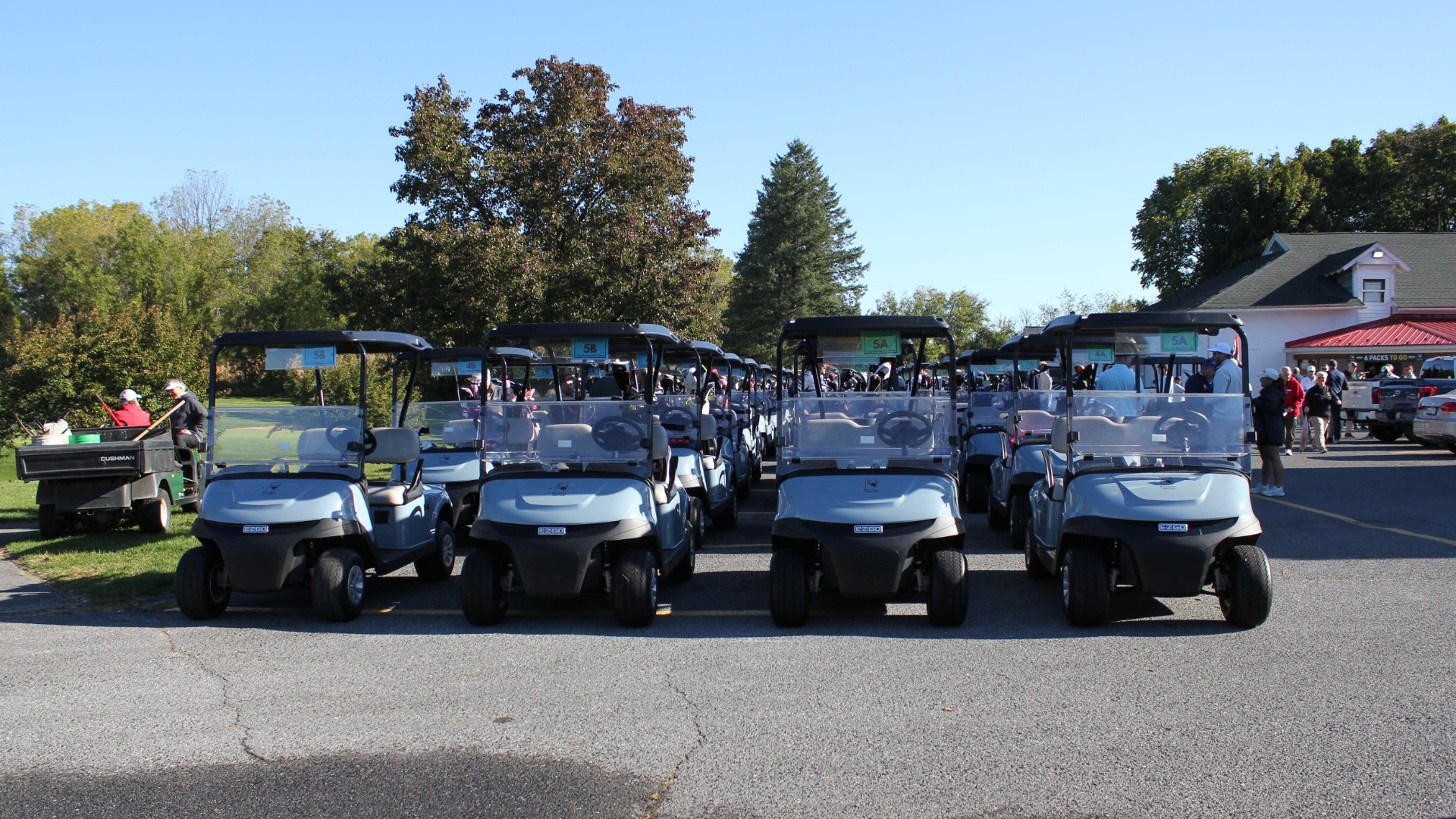 Golf carts at 2026 Dutchmen Classic