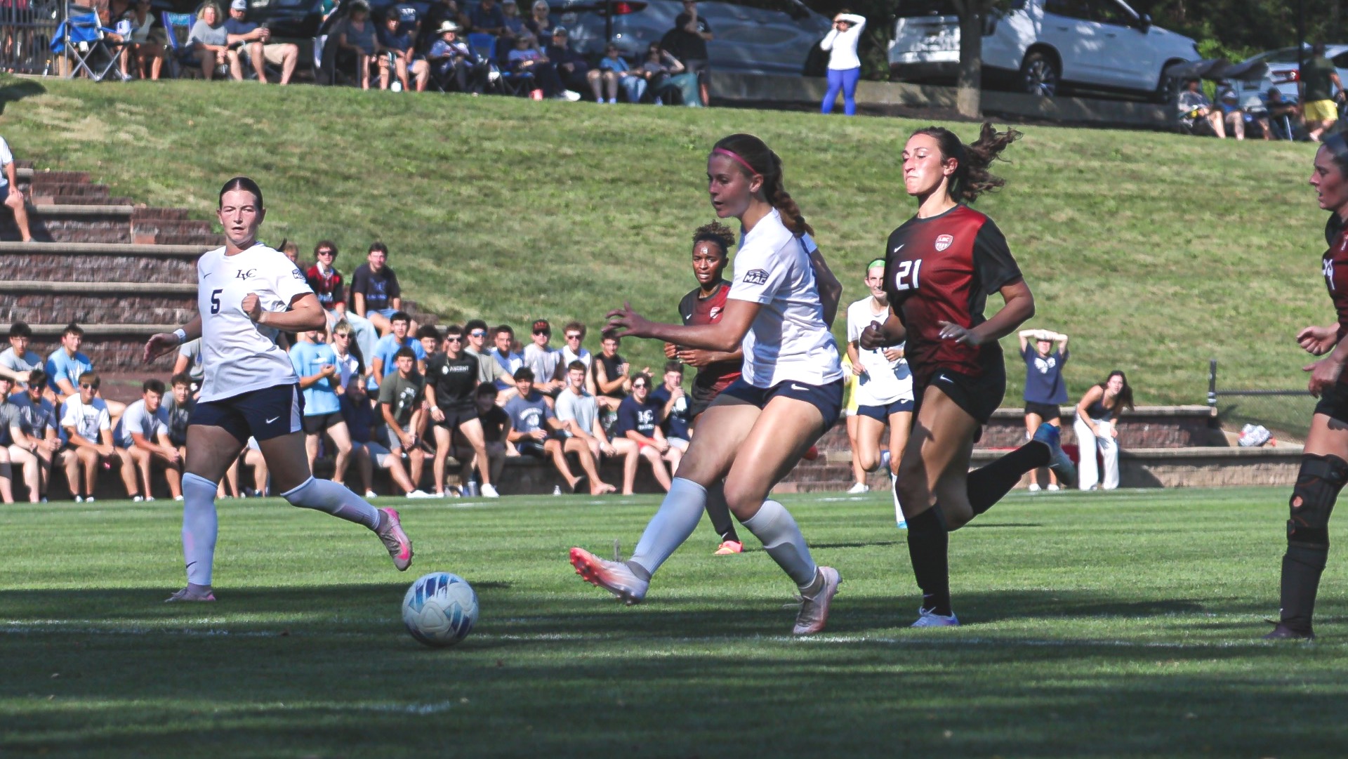 Megan Ressler sends a shot toward the net