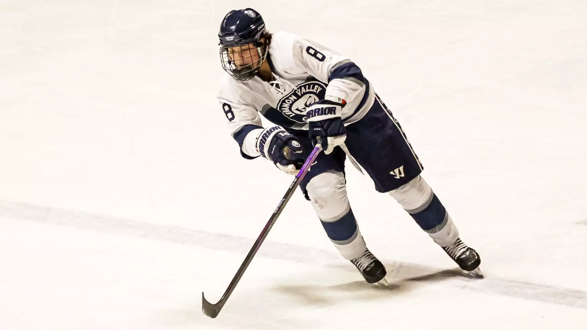 Addi Alaoui skates toward the puck