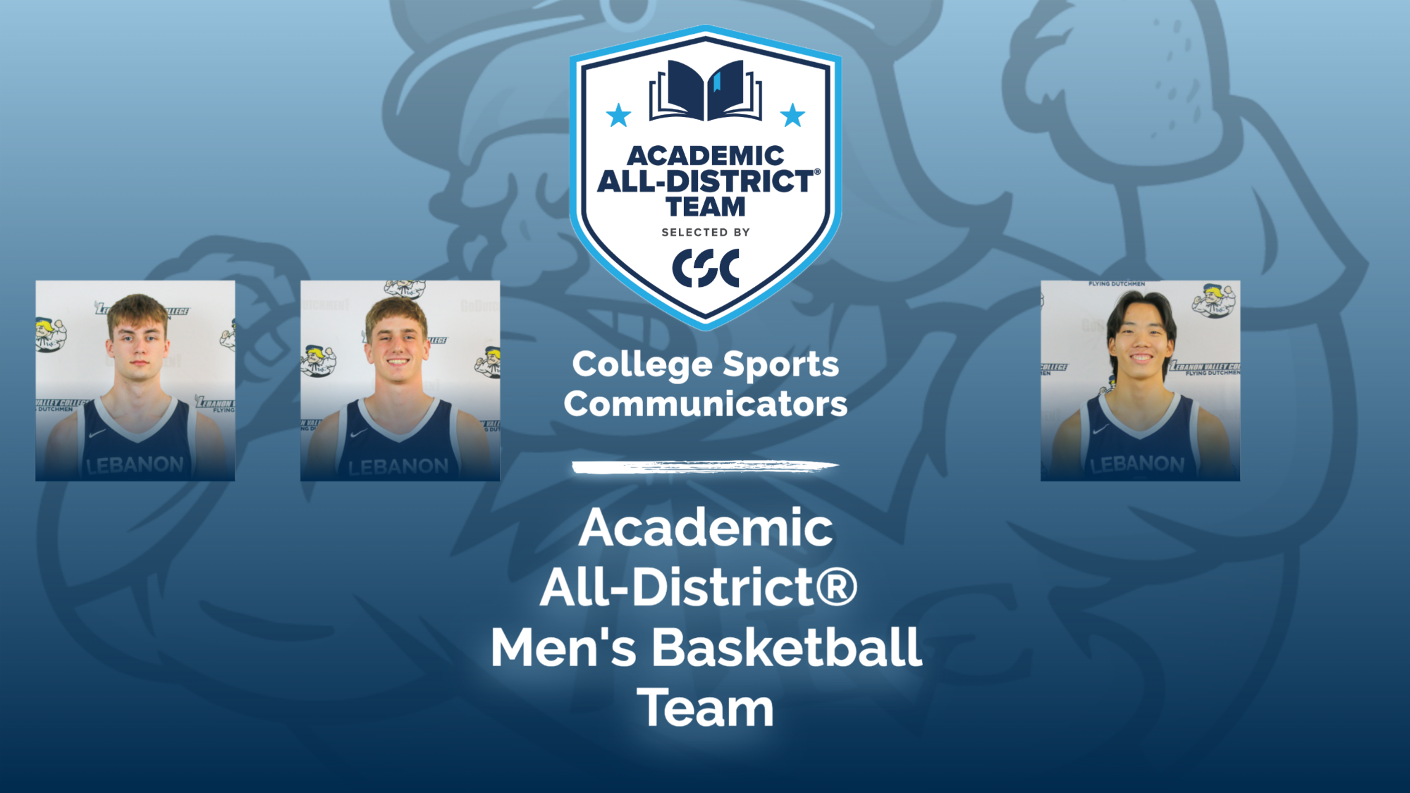 2025-26 CSC Academic All-District Men's Basketball