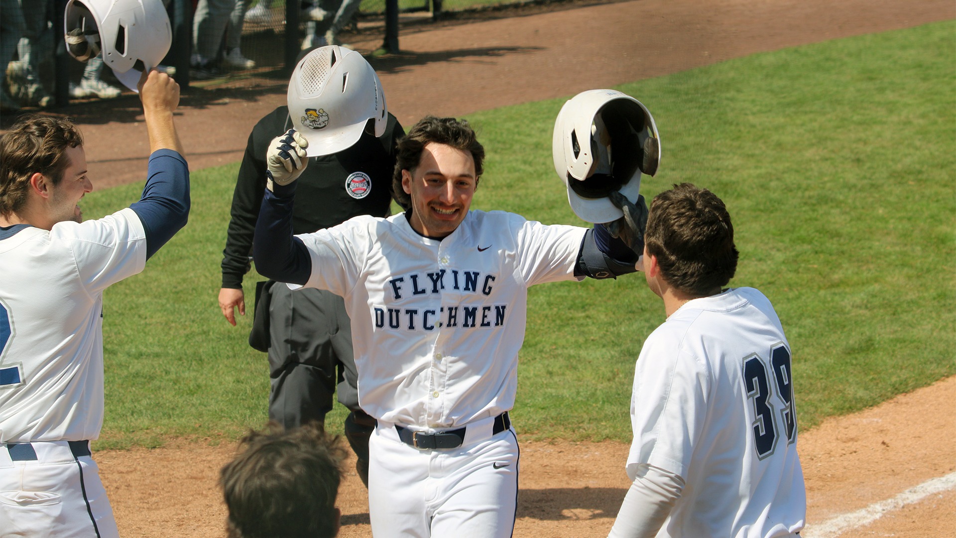 Kenny Palmieri celebration after home run