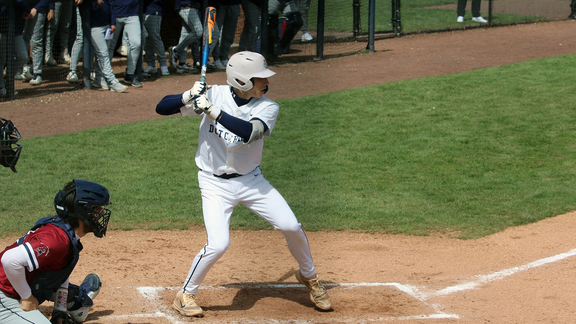 Joey Santora about to crush a home run
