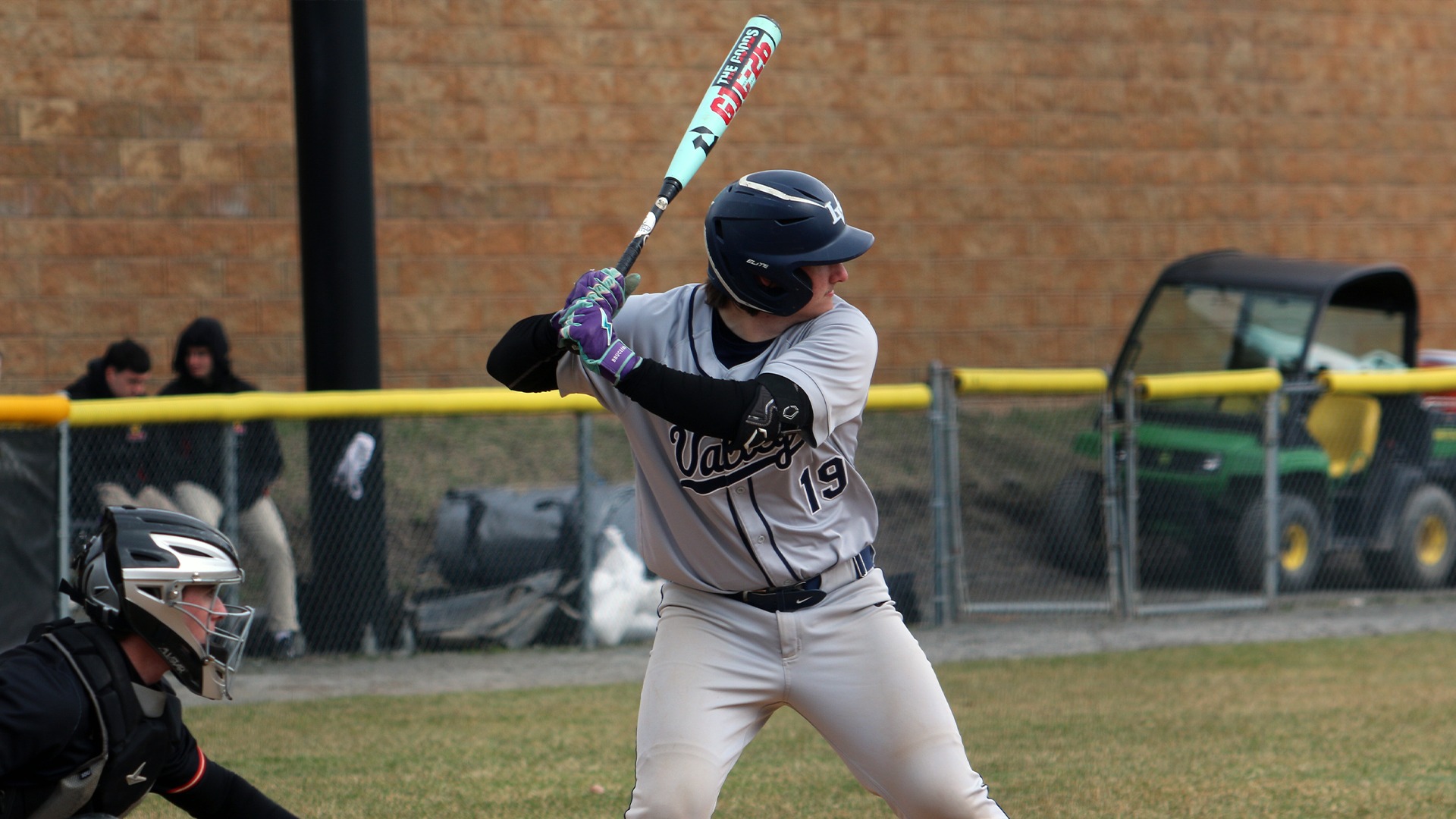 Kody Phillips at the plate ready to hit