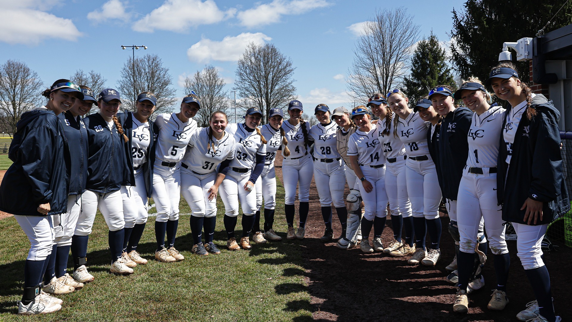 Softball team group shot 2026