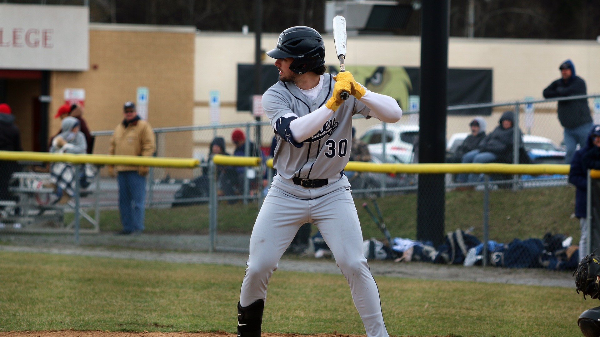 Lucien Burger at the plate