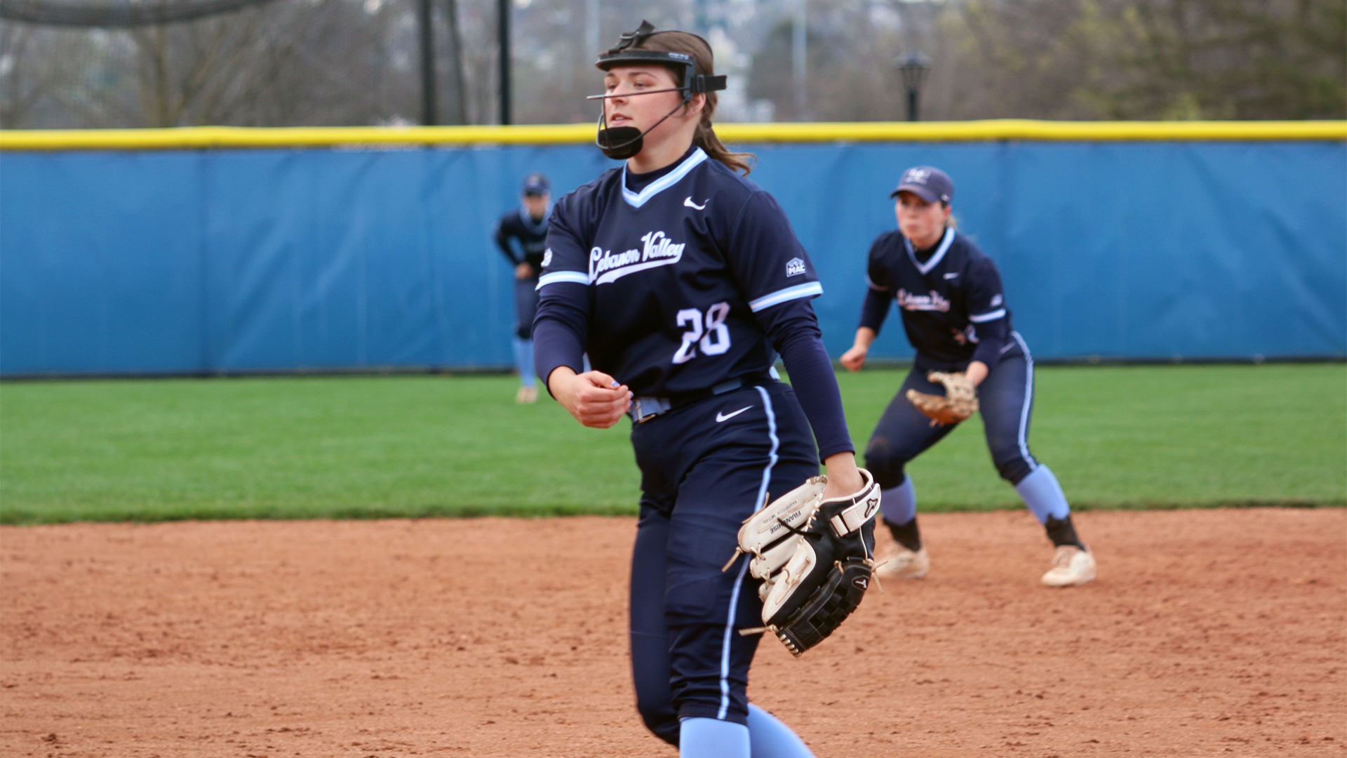 Miley Beachel throwing a strike