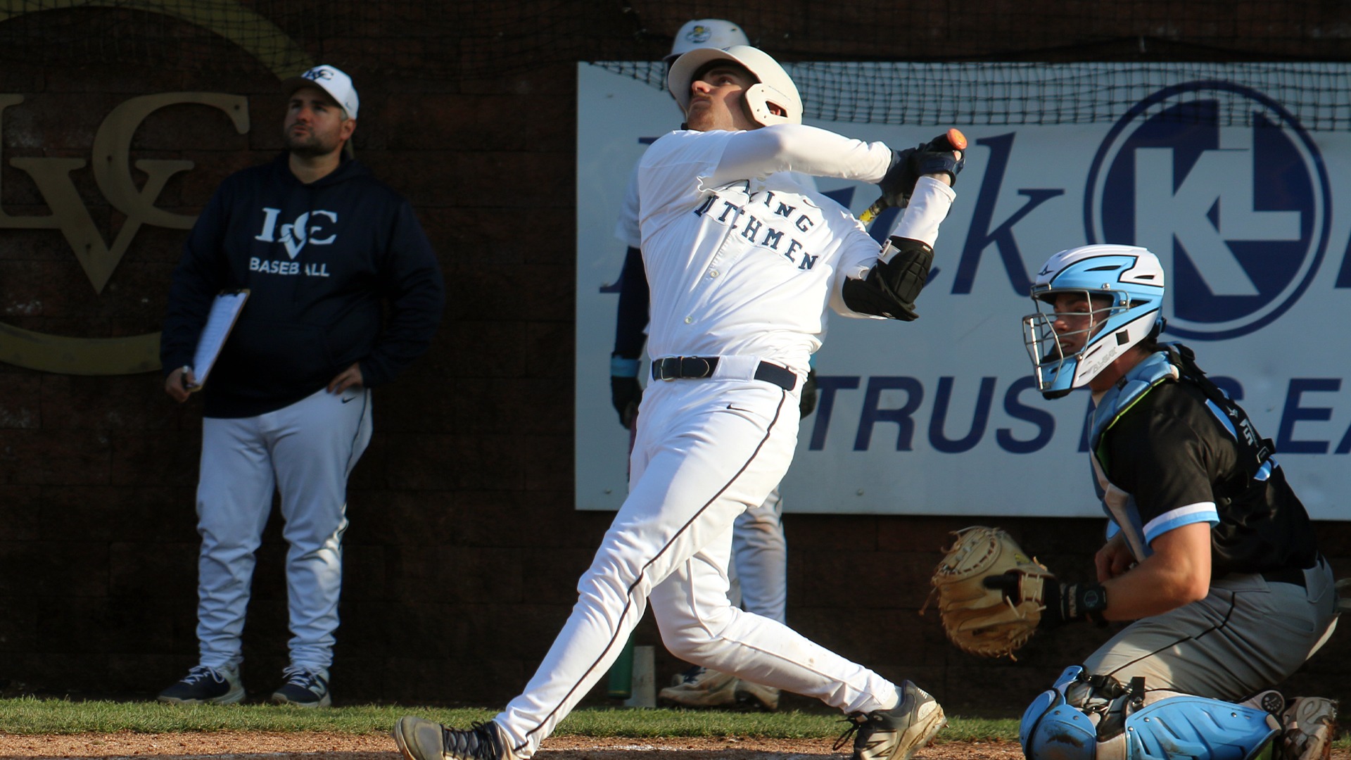 Luca Santoro watching hit