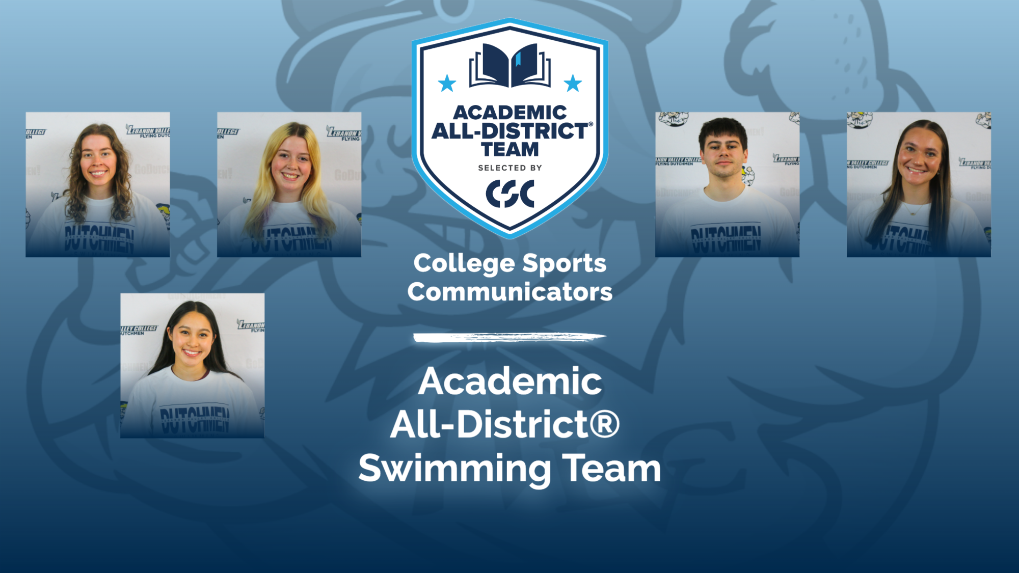 2025-26 CSC Academic All-District Swimming