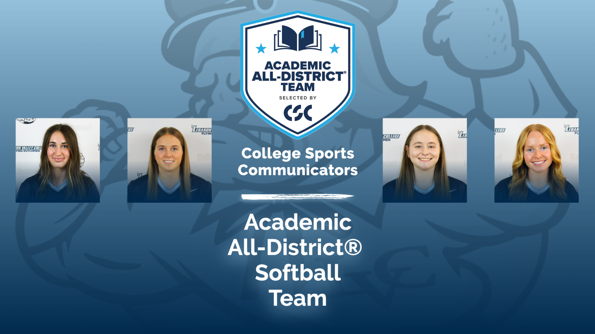2025-26 CSC Academic All-District Softball