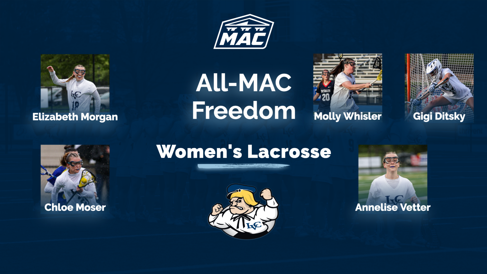 2026 Women's Lacrosse All-MAC Freedom