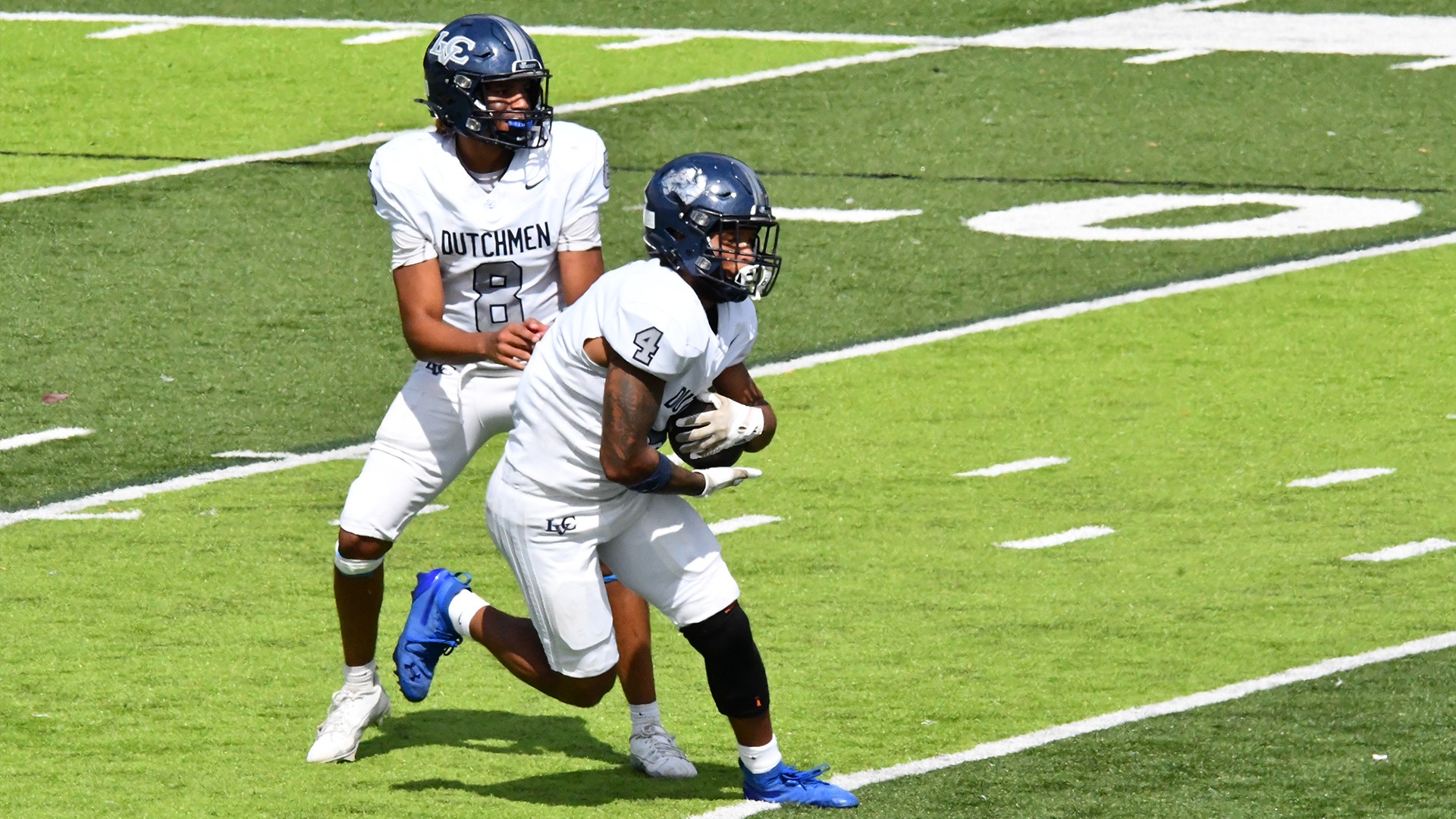 Jayden Stanfield running the ball