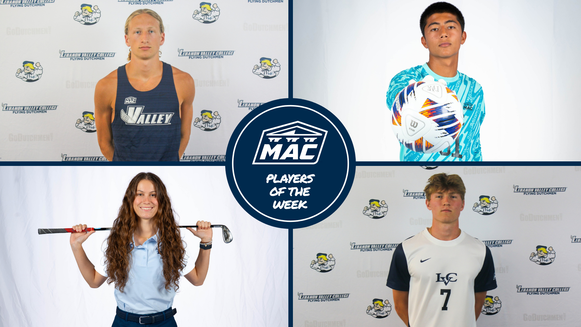 MAC Players of the Week graphic September 21-27, 2026