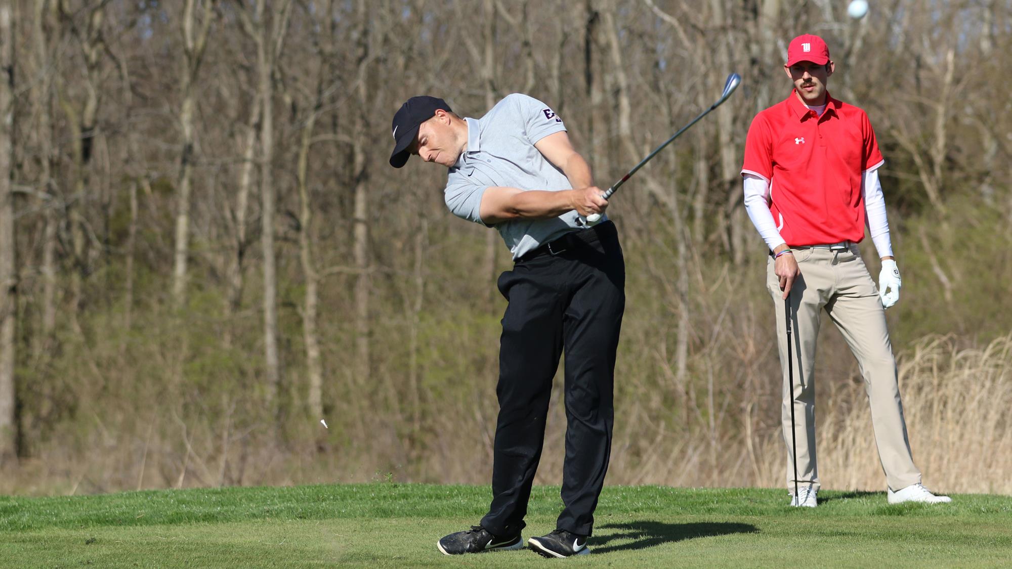 Three men’s golfers among top 20 individuals at Earlham Spring Invite