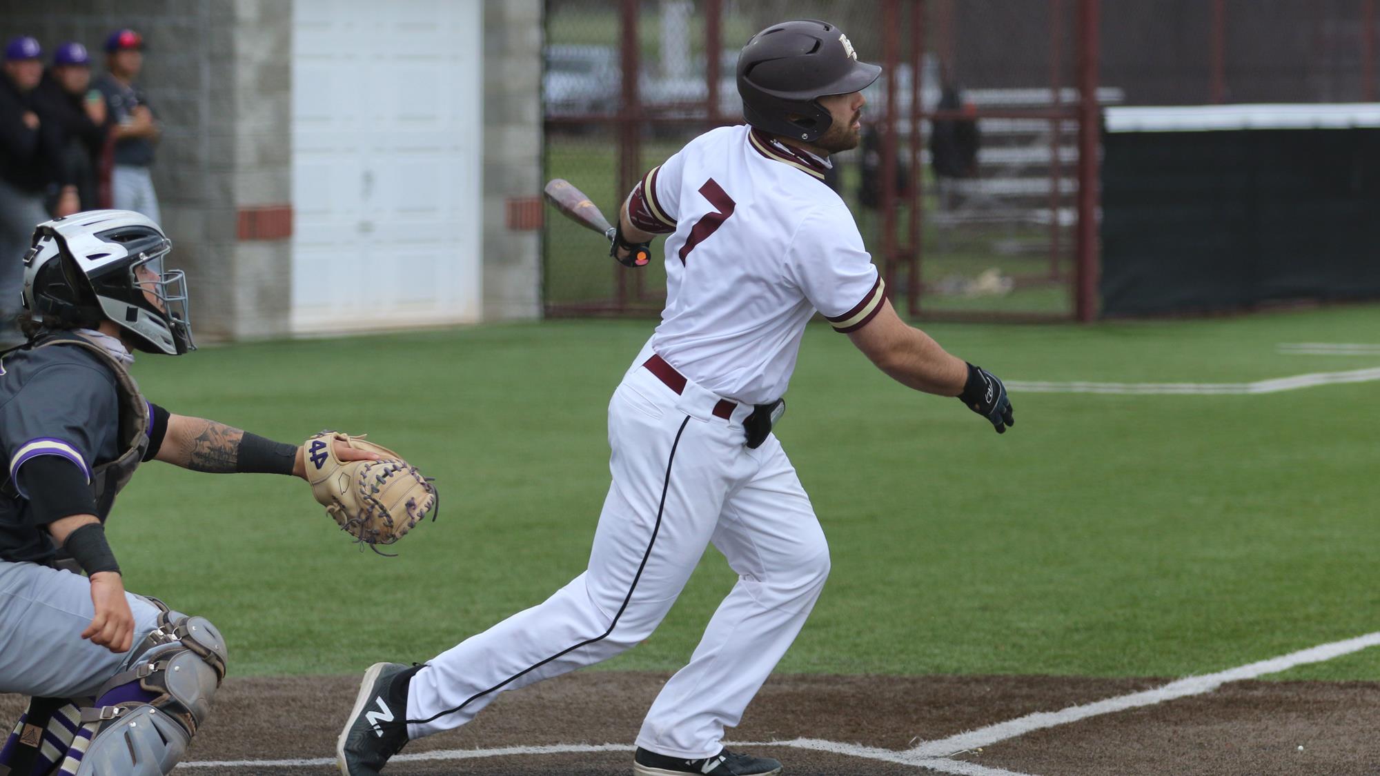 Baseball downs Manchester in game one of HCAC opening round series