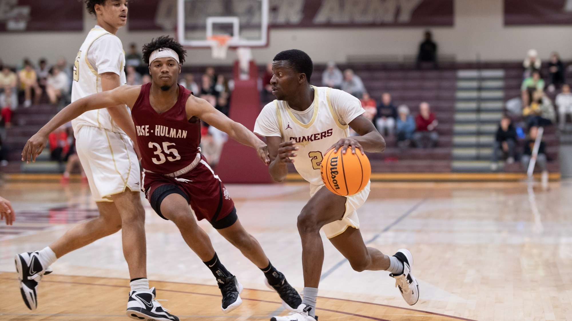 Four score double digits in MBB loss Earlham College