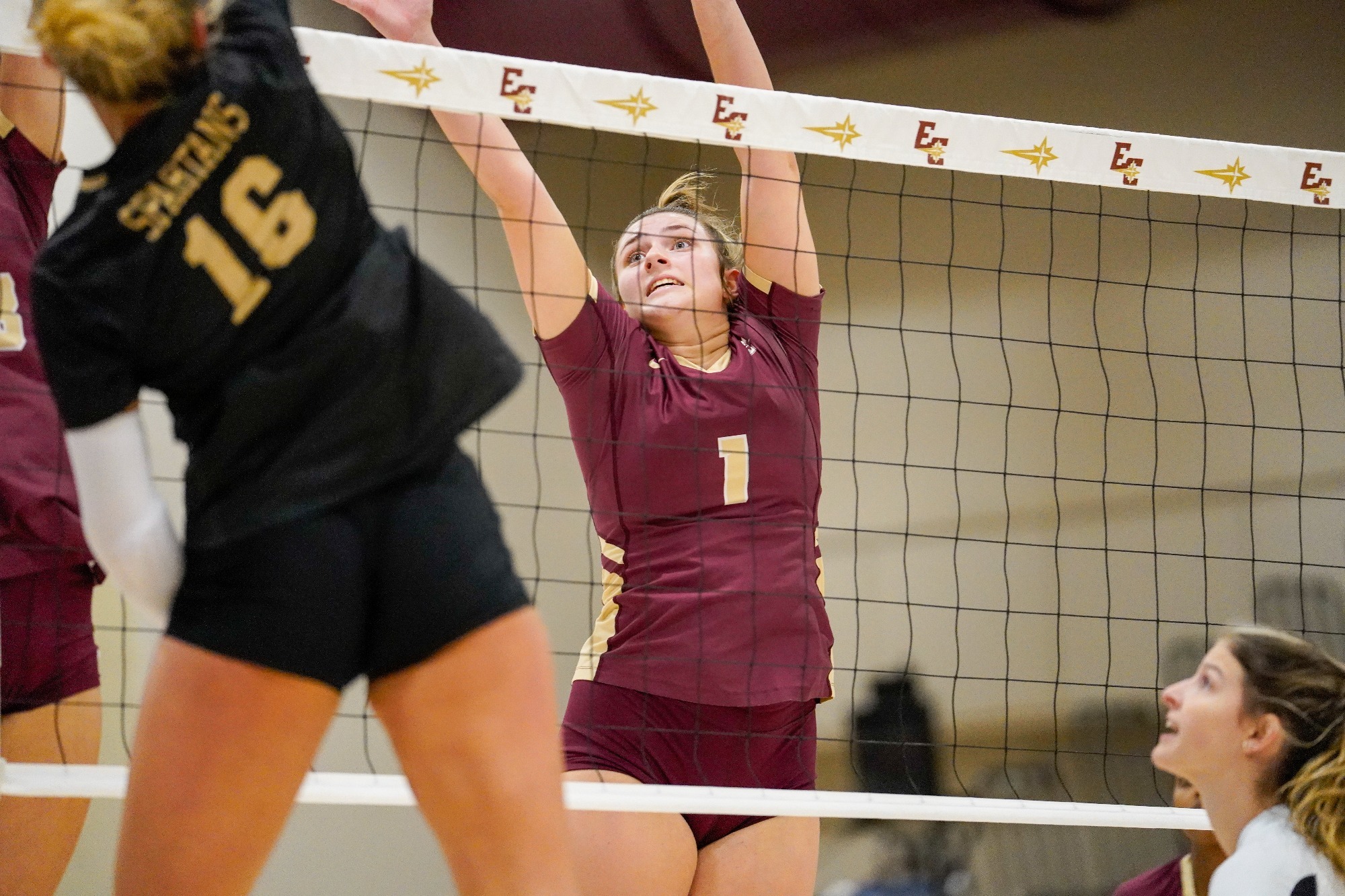 Volleyball swept by MSJ Earlham College