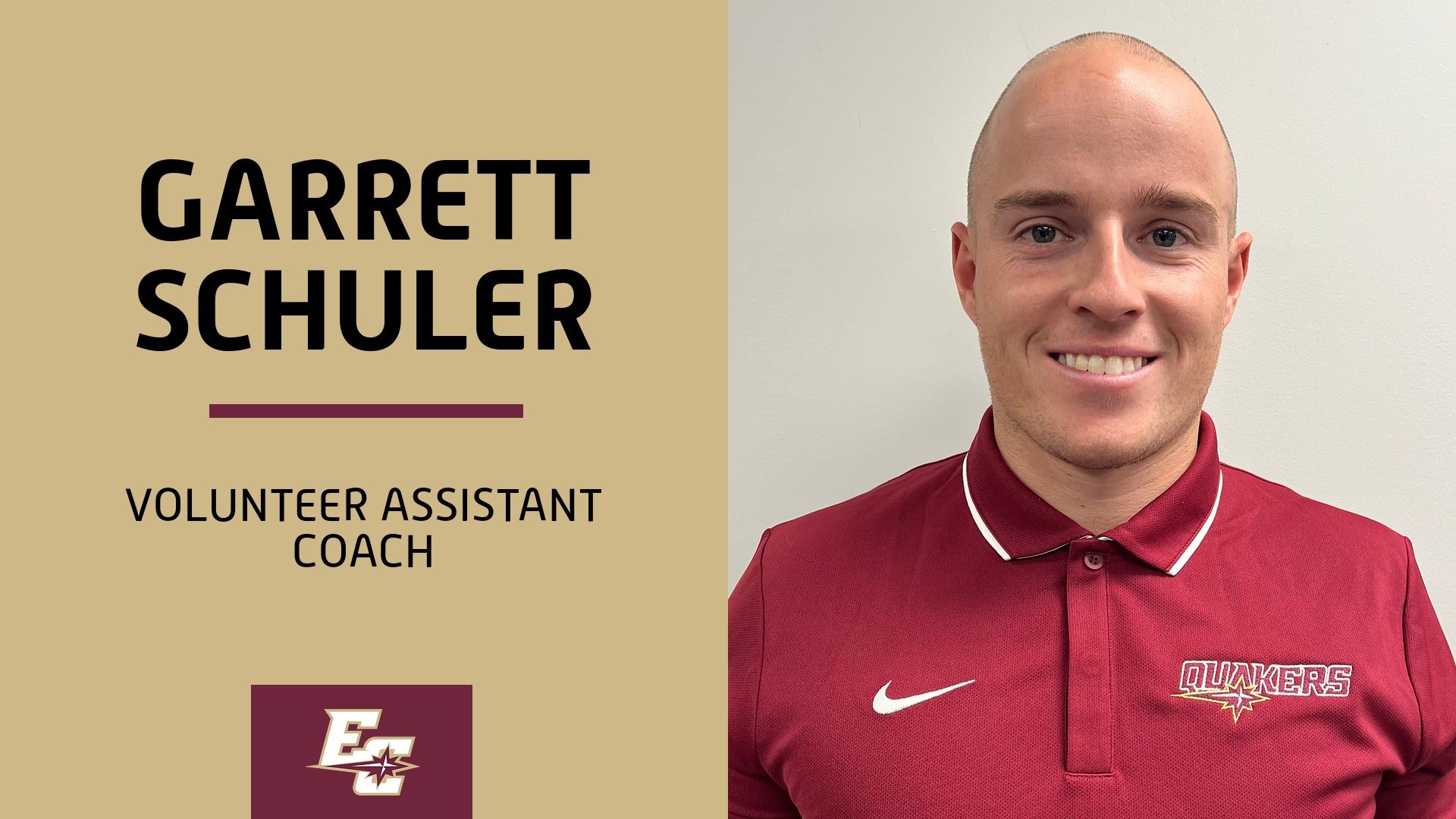 Garrett Schuler joins golf coaching staff Earlham College