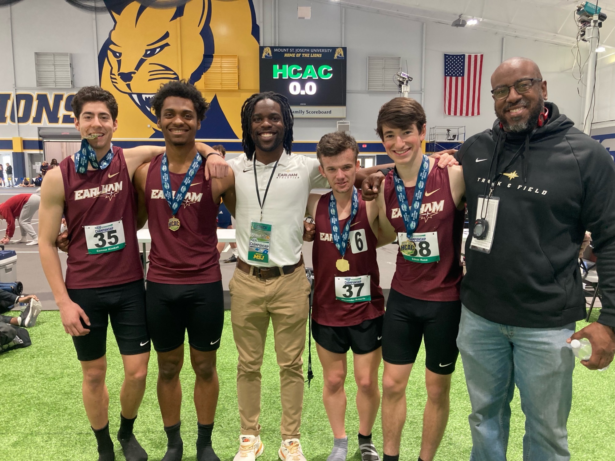 Eight Quakers earn allconference status at championship meet Earlham