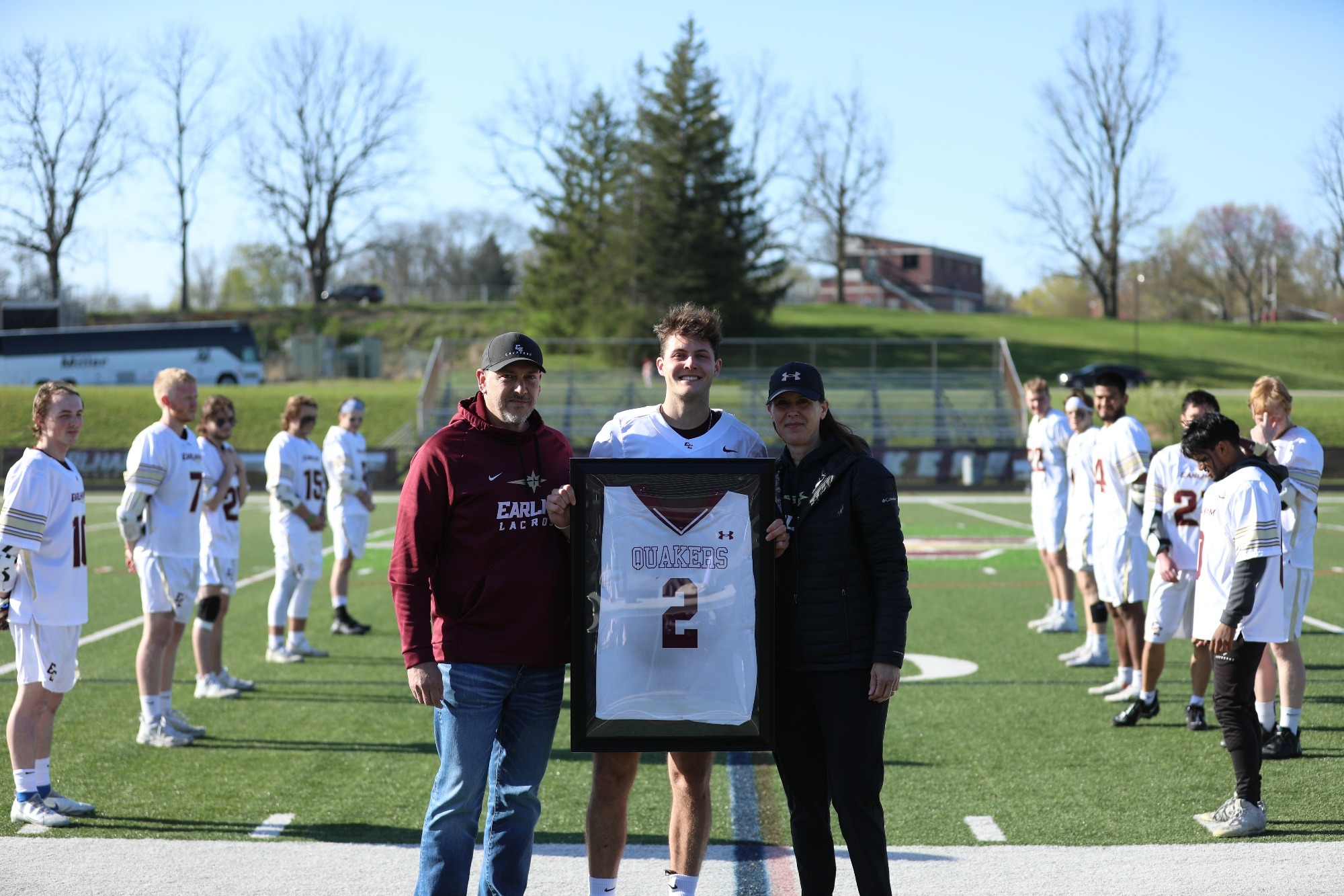 Men's lacrosse wins on Senior Night Earlham College