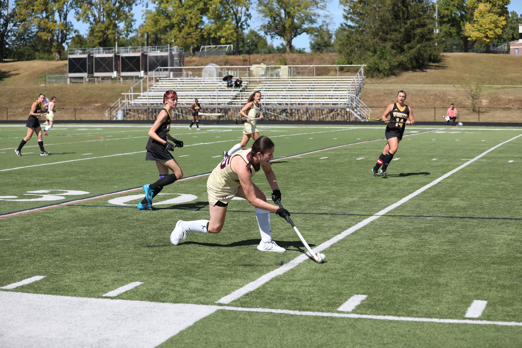 Field hockey continues homestand with loss to Wooster Earlham College