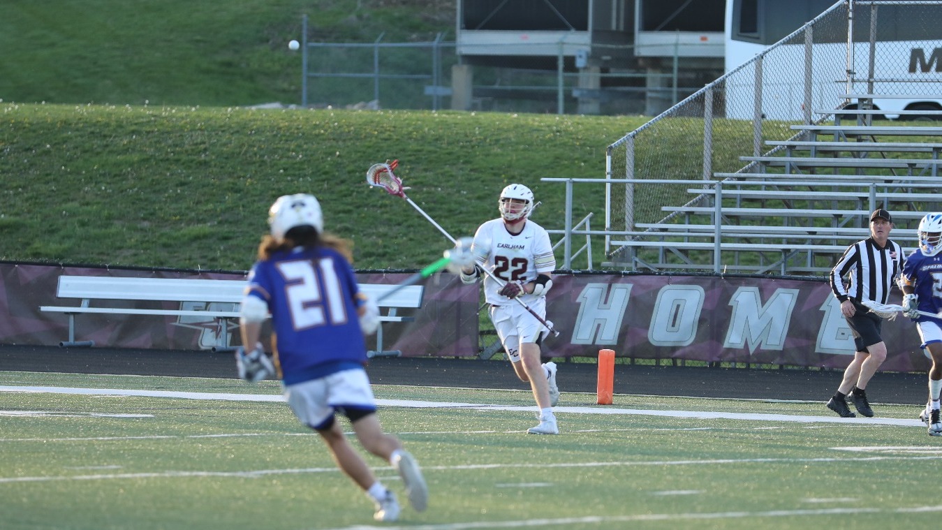 Upton leads men's lacrosse to comeback win Earlham College