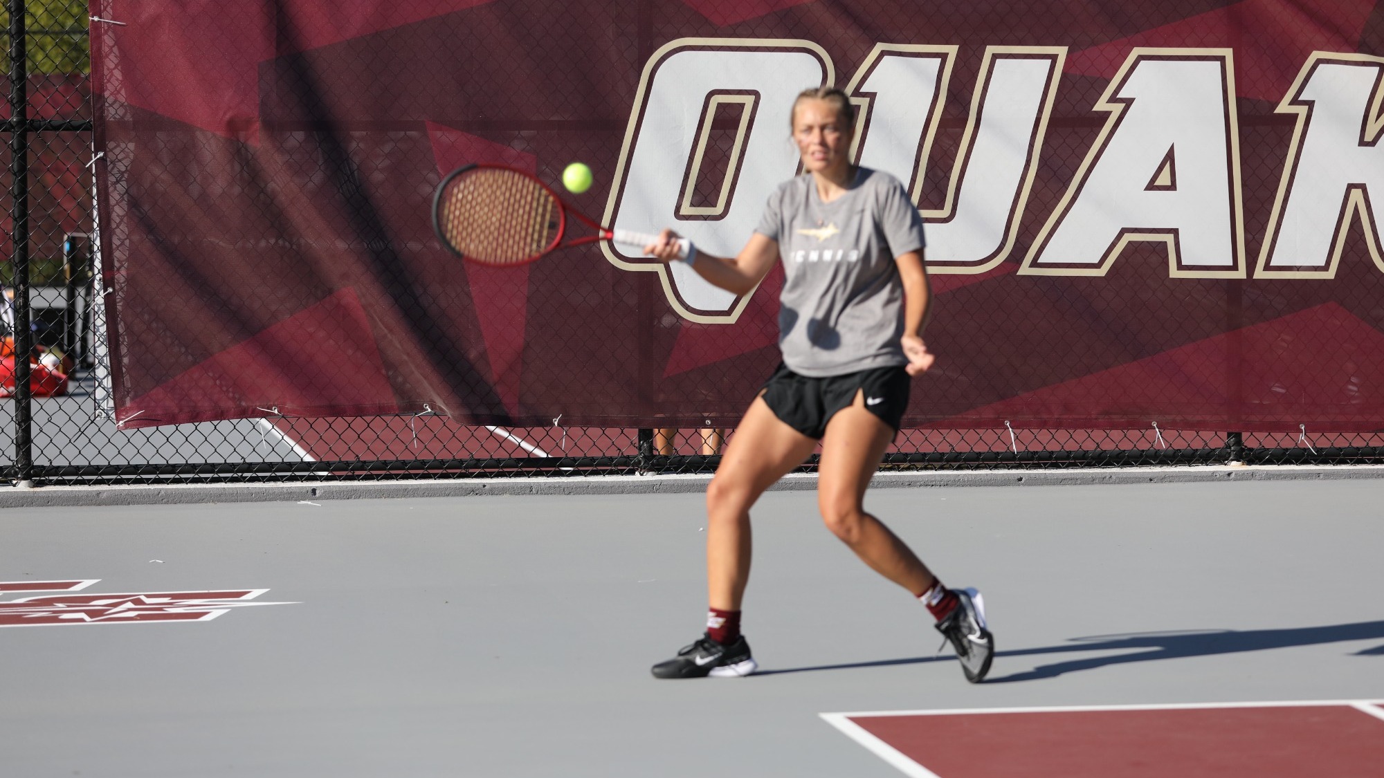 Women's tennis continues spring play Earlham College