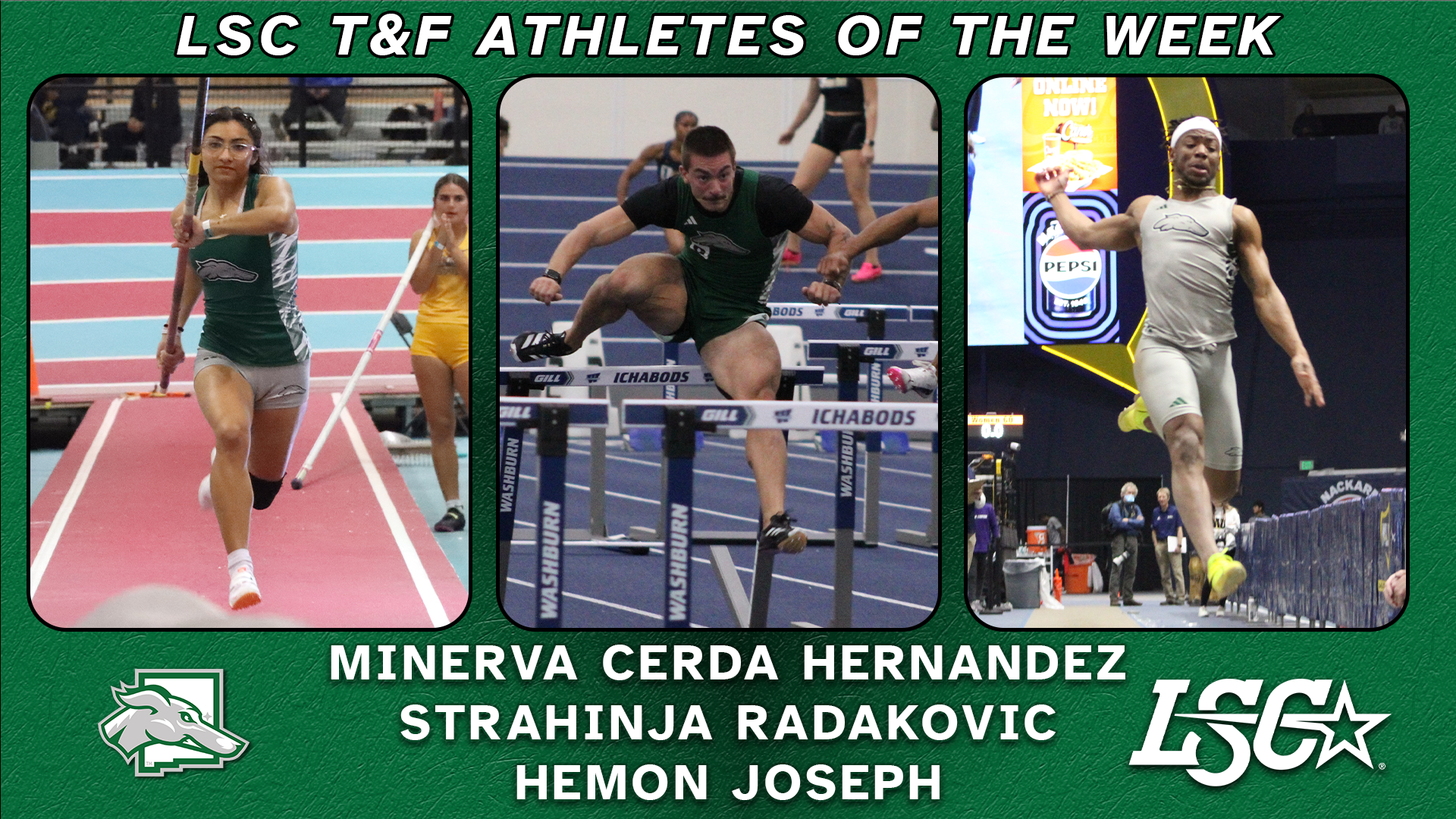 Athletes of the Week LSC ENMU Track Field Combined 2026
