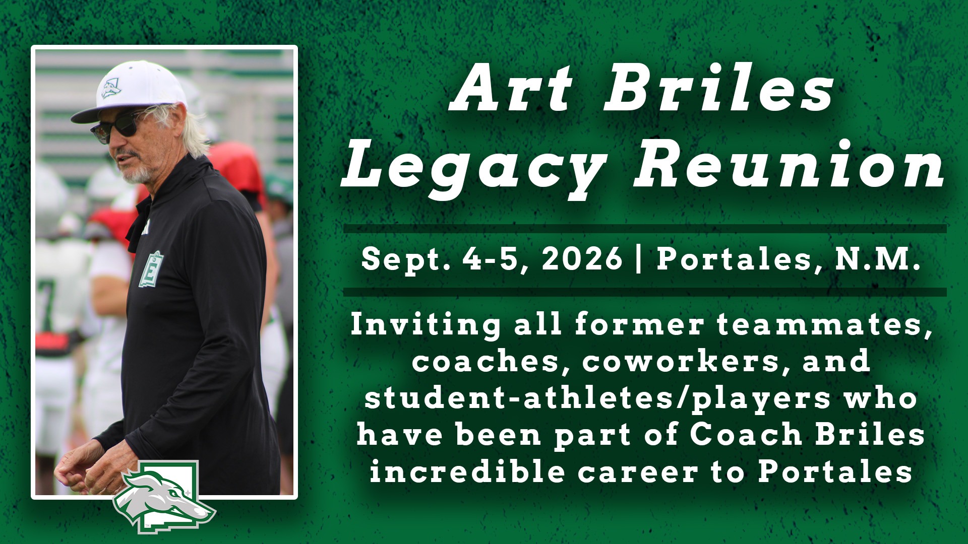 Art Briles Legacy Reunion 2026 ENMU Greyhounds