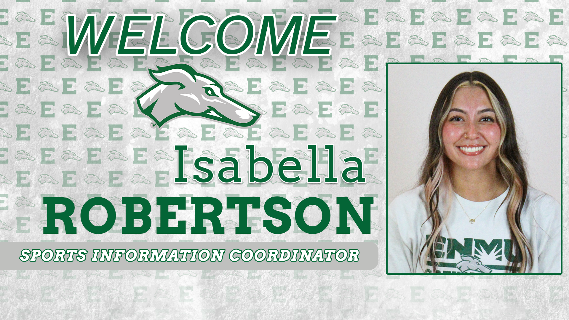 Isabella Robertson announcement