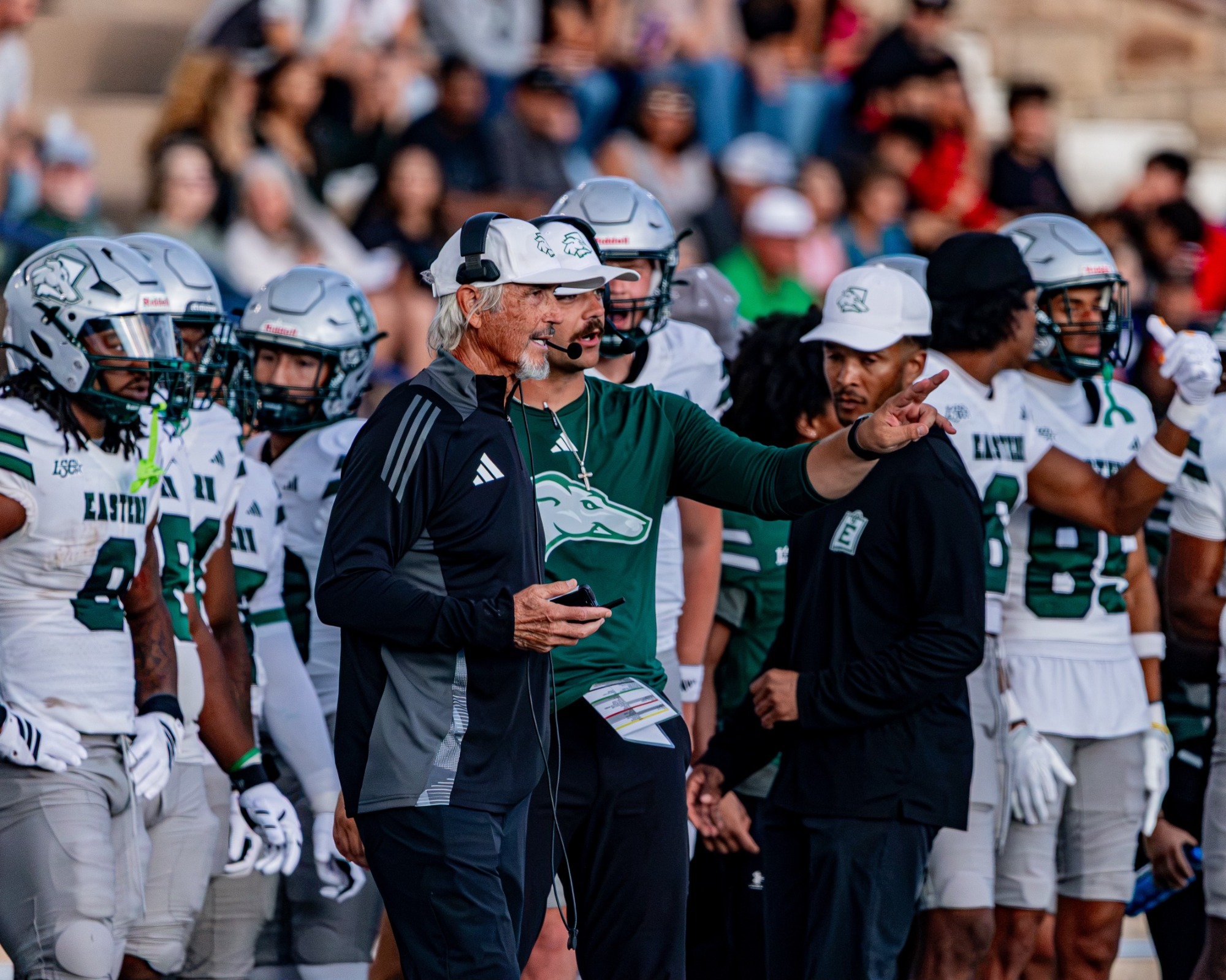Art Briles and Cameron Nellor